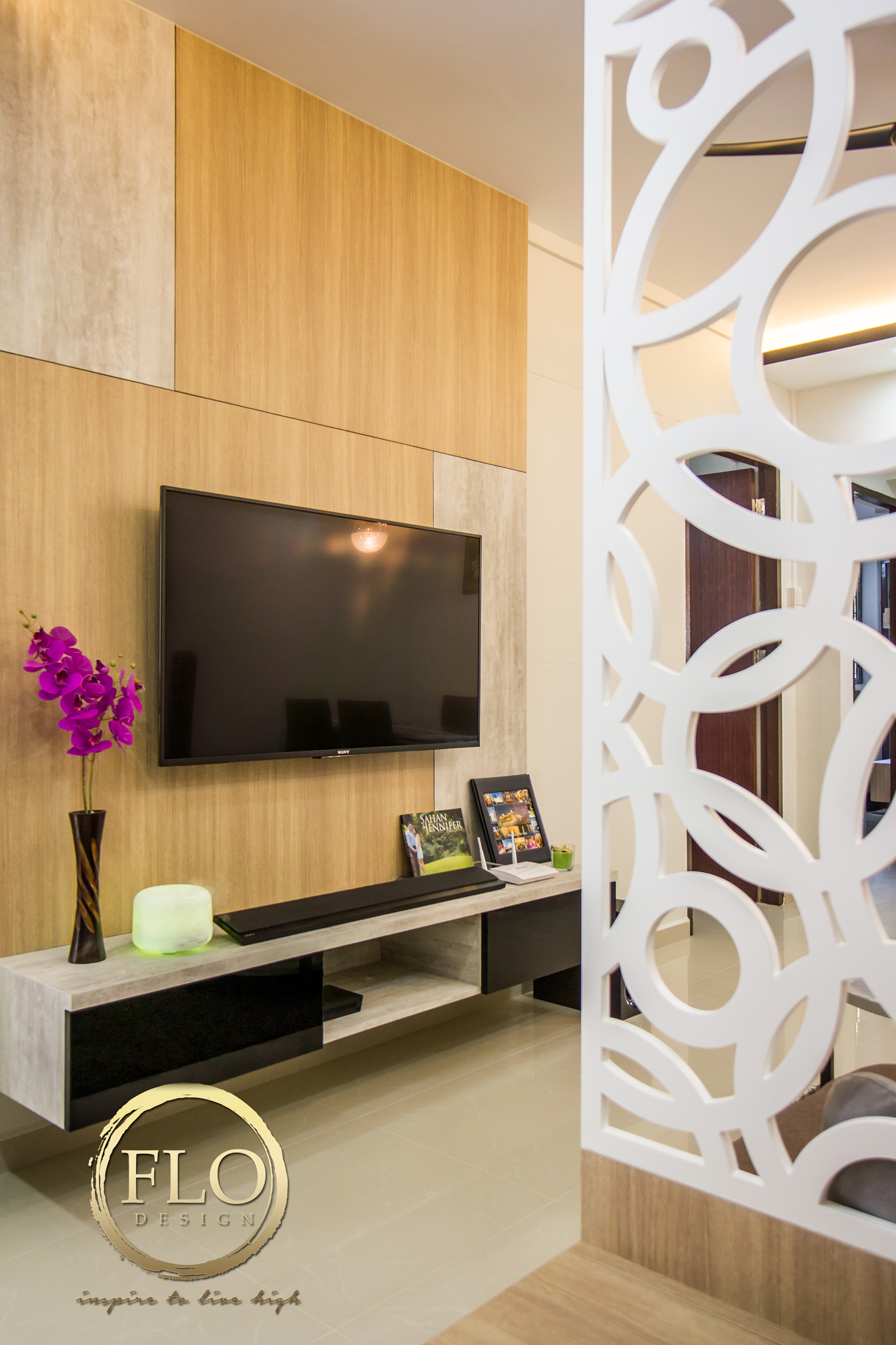 Contemporary, Scandinavian Design - Living Room - HDB 3 Room - Design by Flo Design Pte Ltd