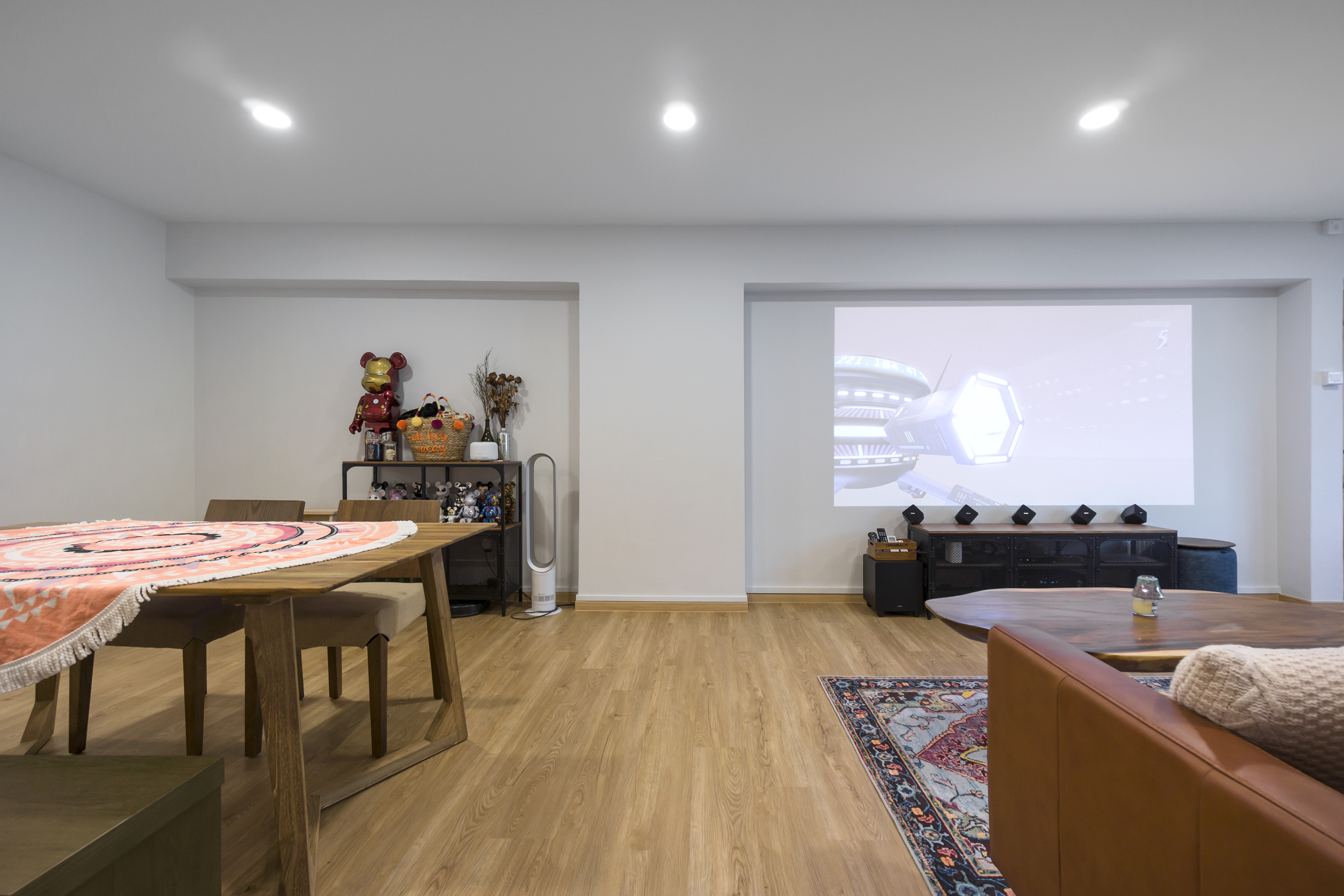 Country, Rustic Design - Dining Room - HDB 5 Room - Design by Flo Design Pte Ltd