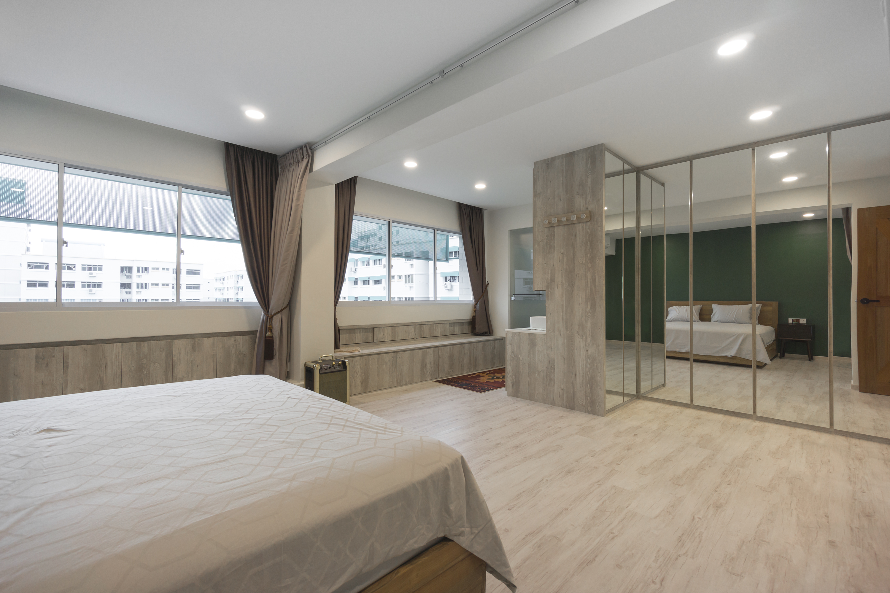 Country, Rustic Design - Bedroom - HDB 5 Room - Design by Flo Design Pte Ltd