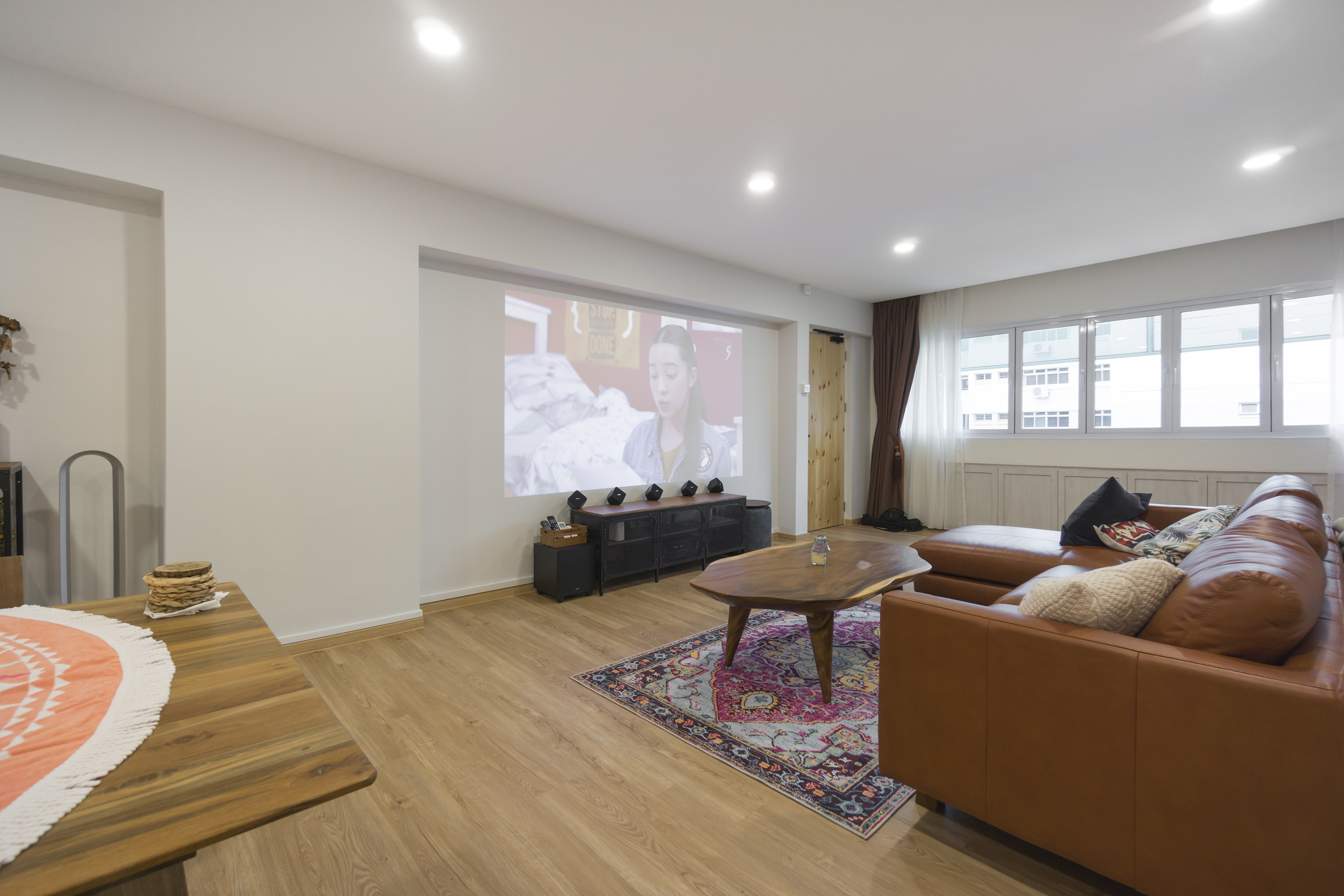 Country, Rustic Design - Living Room - HDB 5 Room - Design by Flo Design Pte Ltd