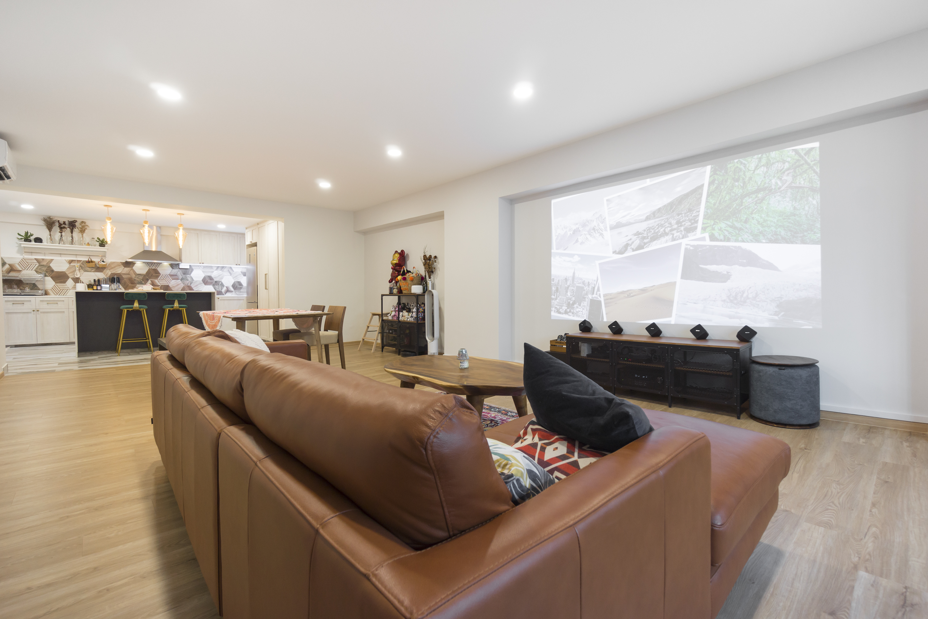 Country, Rustic Design - Living Room - HDB 5 Room - Design by Flo Design Pte Ltd