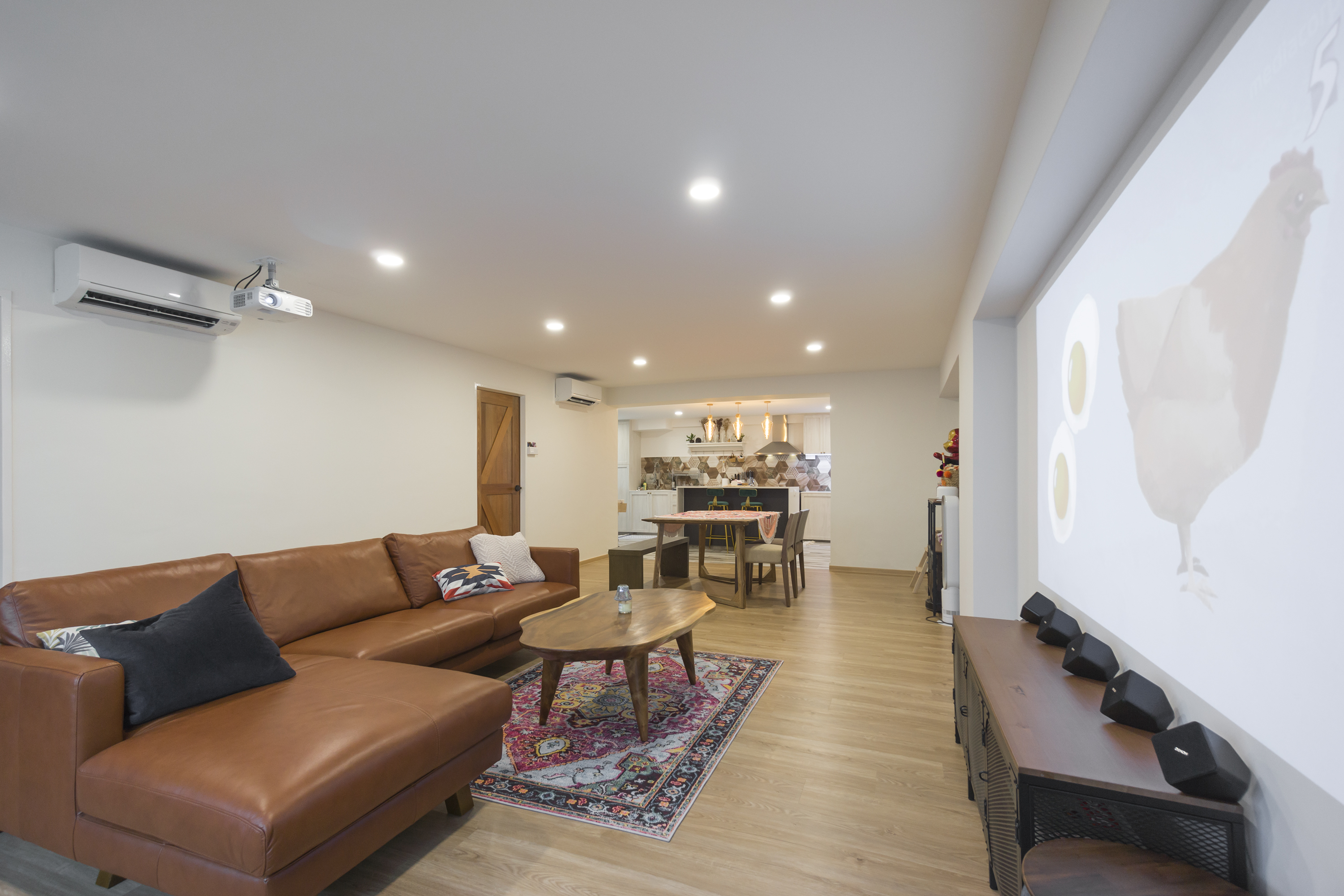 Country, Rustic Design - Living Room - HDB 5 Room - Design by Flo Design Pte Ltd