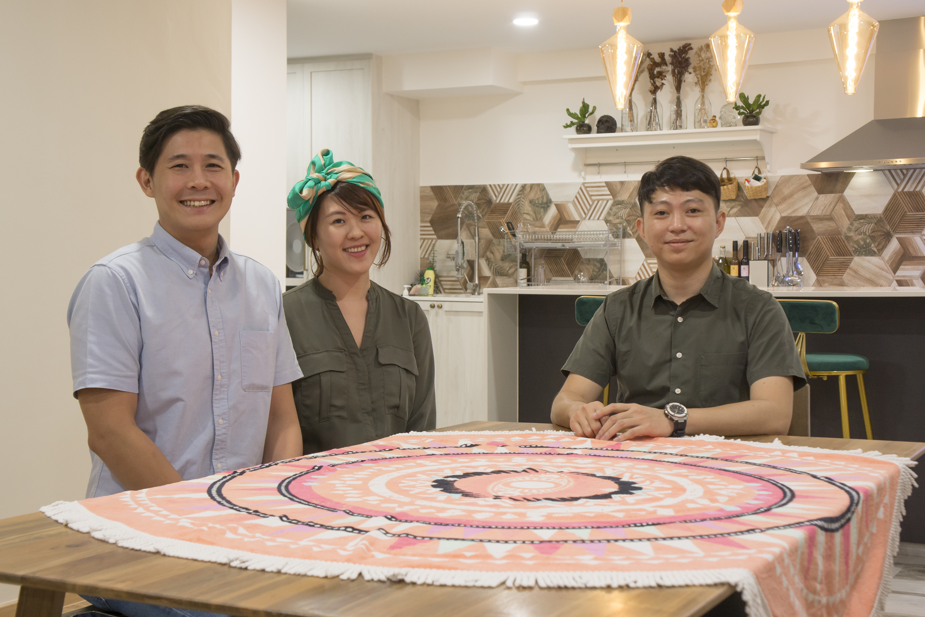 Country, Rustic Design - Living Room - HDB 5 Room - Design by Flo Design Pte Ltd