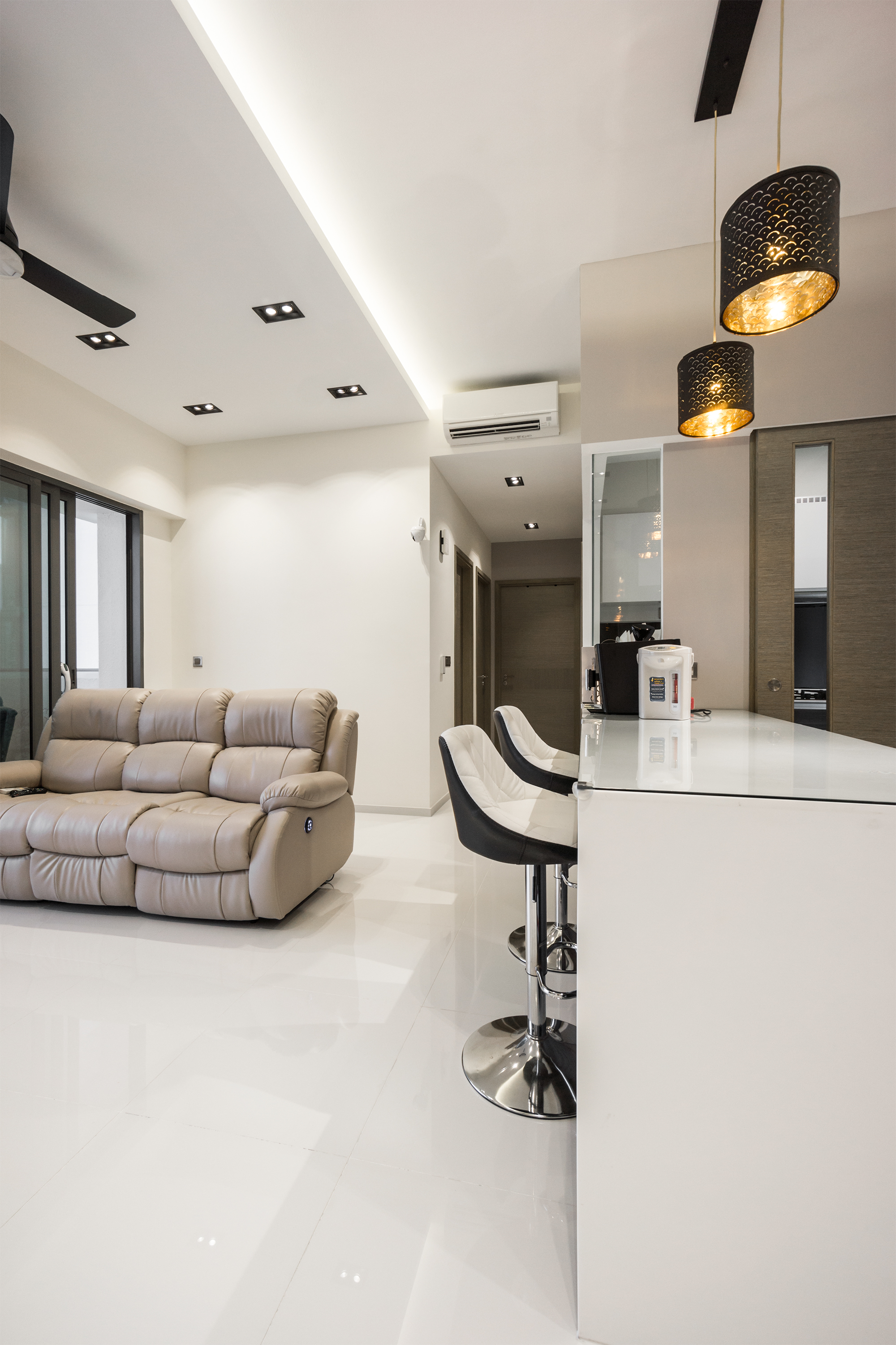 Contemporary, Modern, Scandinavian Design - Living Room - Condominium - Design by Flo Design Pte Ltd