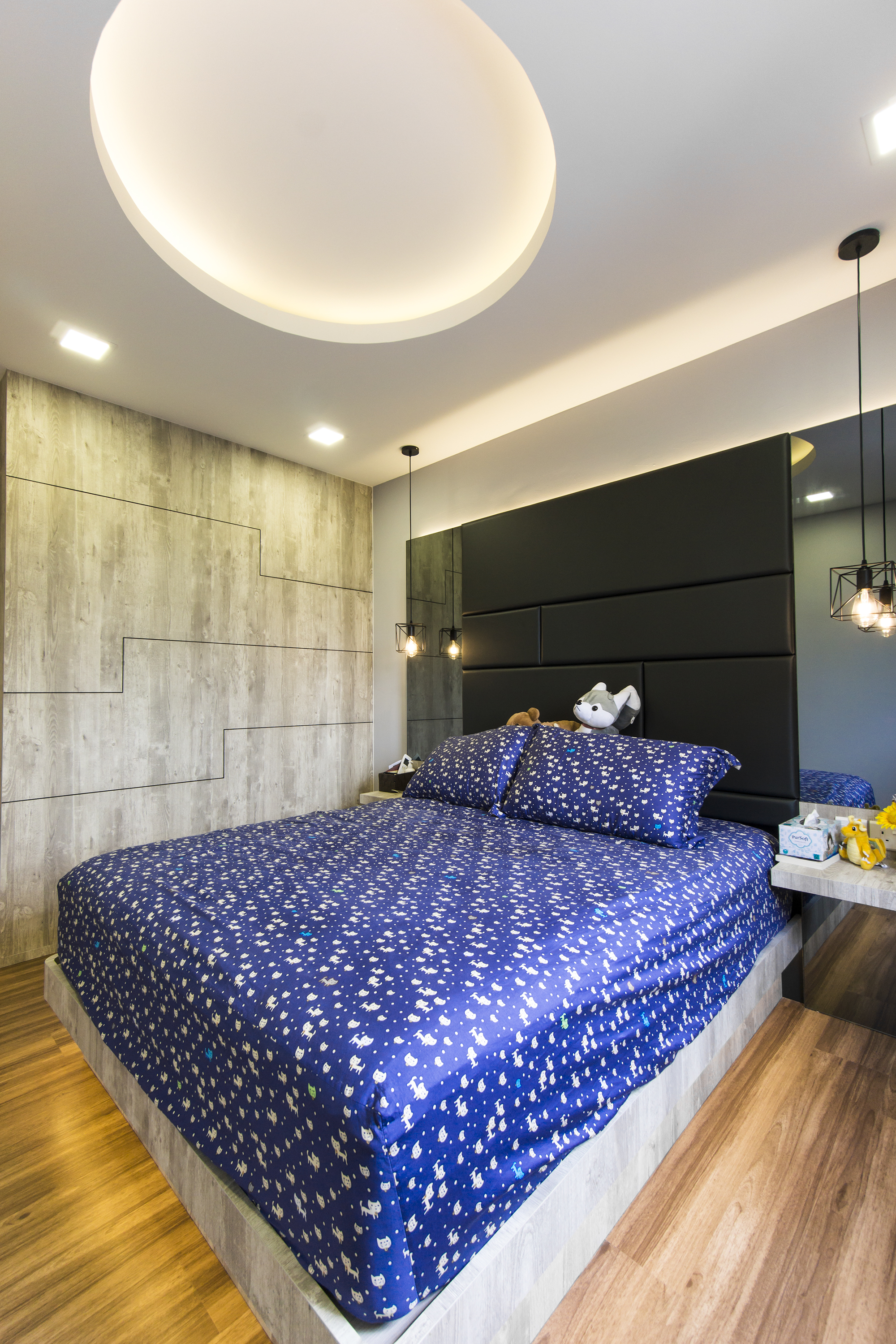 Contemporary, Modern, Scandinavian Design - Bedroom - HDB 4 Room - Design by Flo Design Pte Ltd