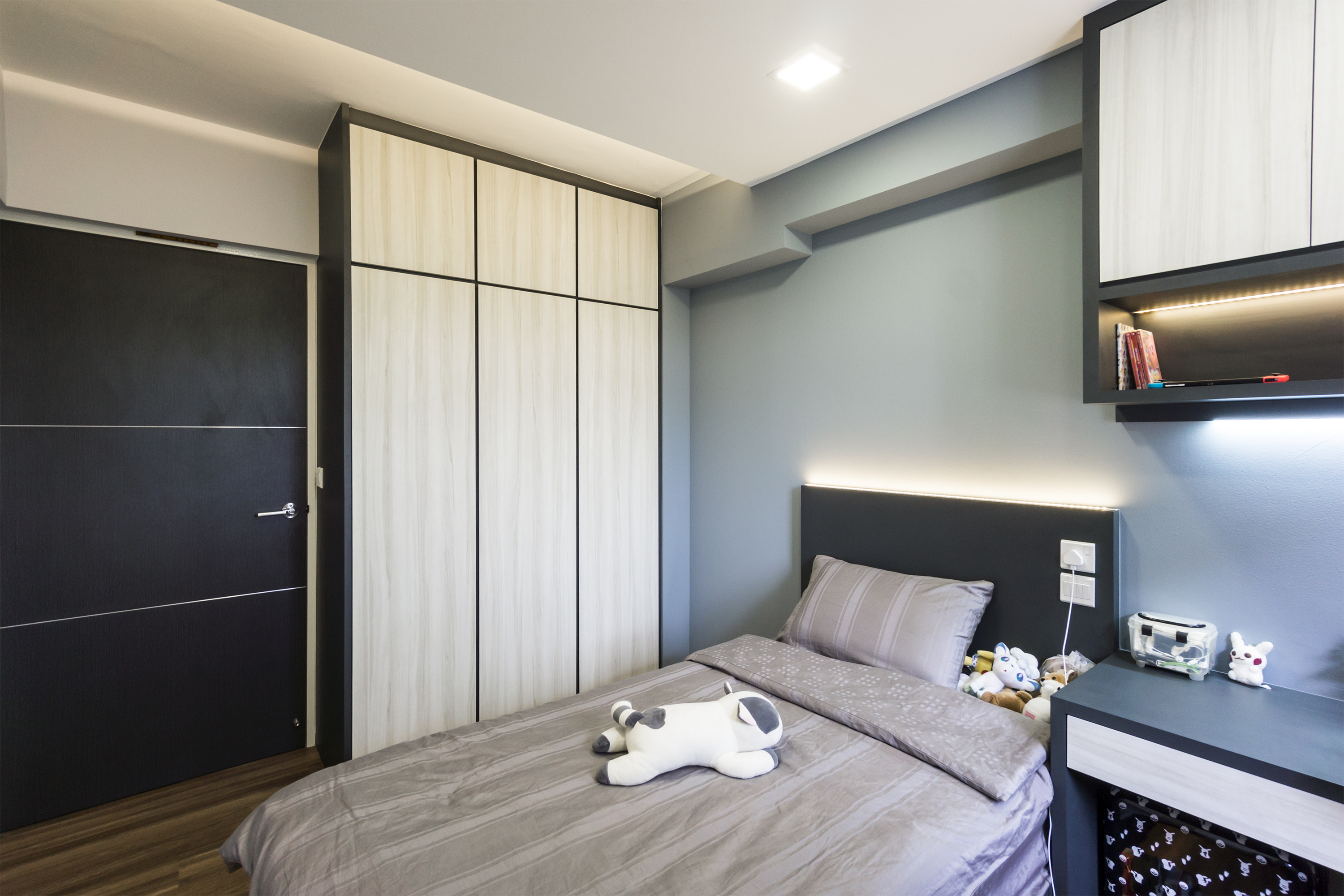 Contemporary, Modern, Scandinavian Design - Bedroom - HDB 4 Room - Design by Flo Design Pte Ltd