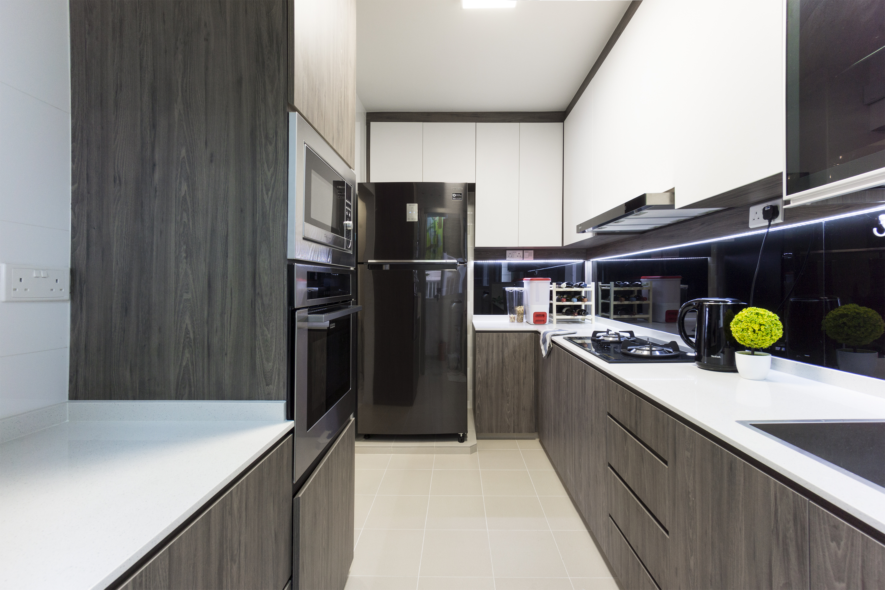 Contemporary, Modern, Scandinavian Design - Kitchen - HDB 4 Room - Design by Flo Design Pte Ltd