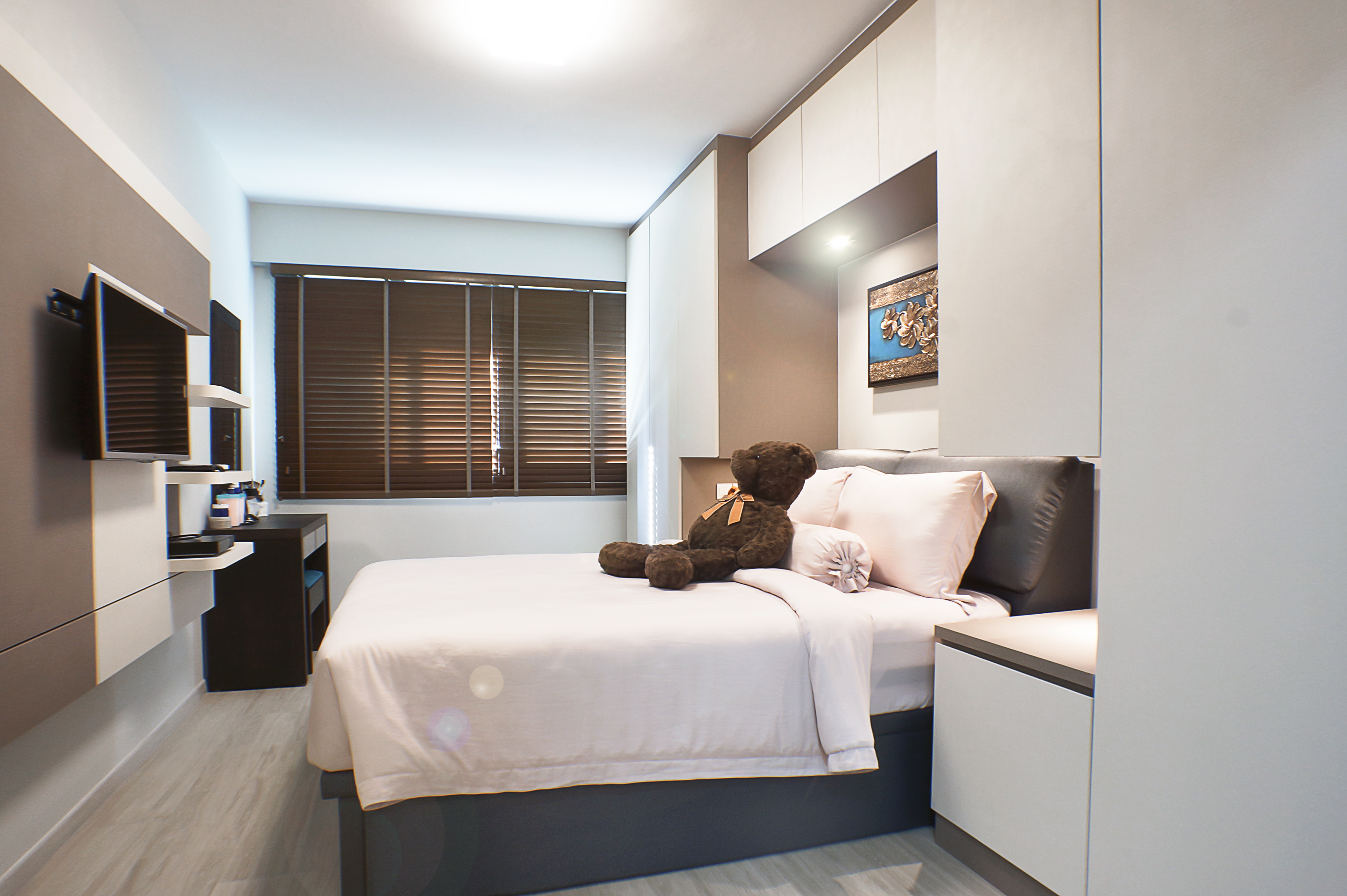 Classical, Contemporary Design - Bedroom - HDB 4 Room - Design by Flo Design Pte Ltd
