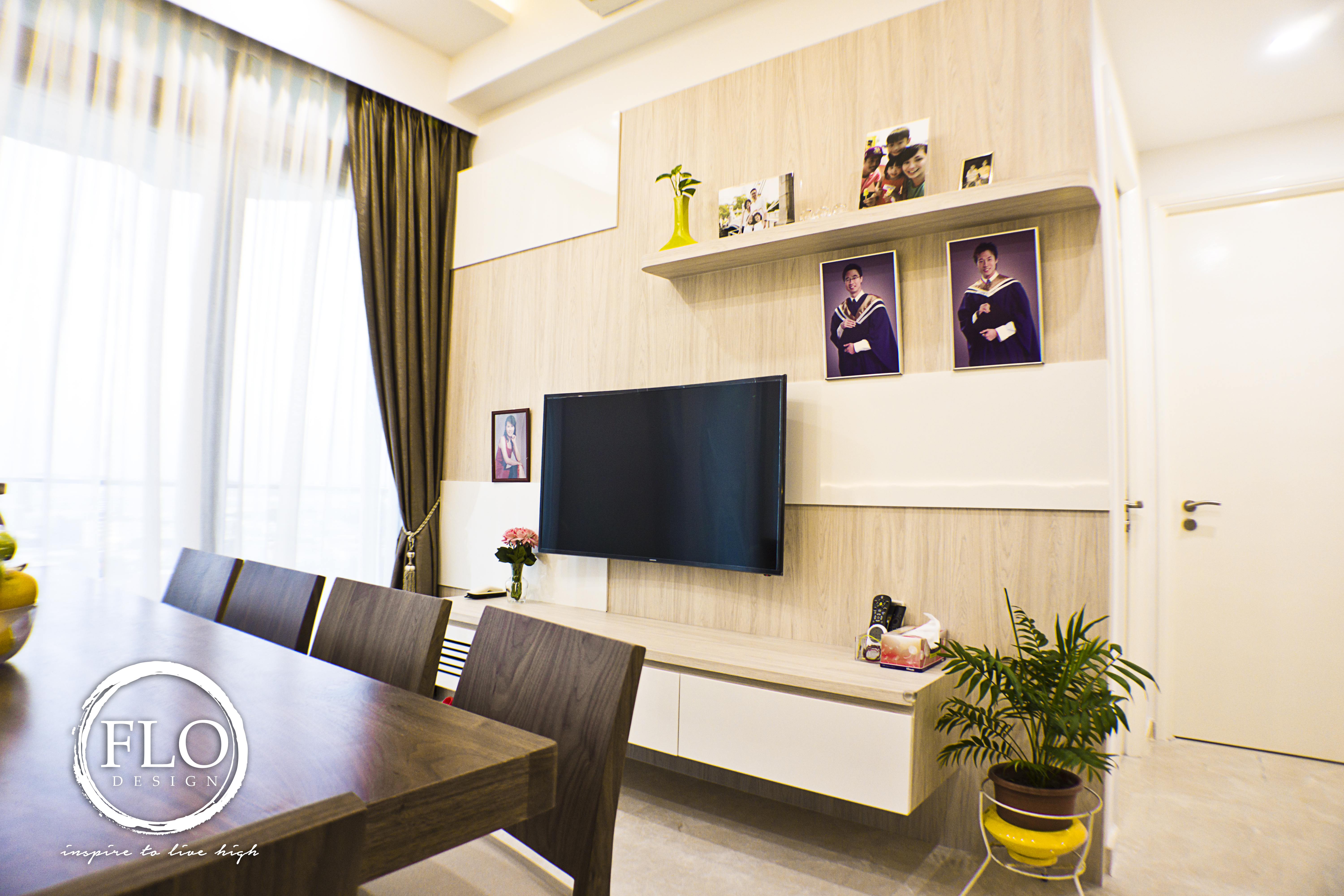 Contemporary, Scandinavian Design - Living Room - Condominium - Design by Flo Design Pte Ltd