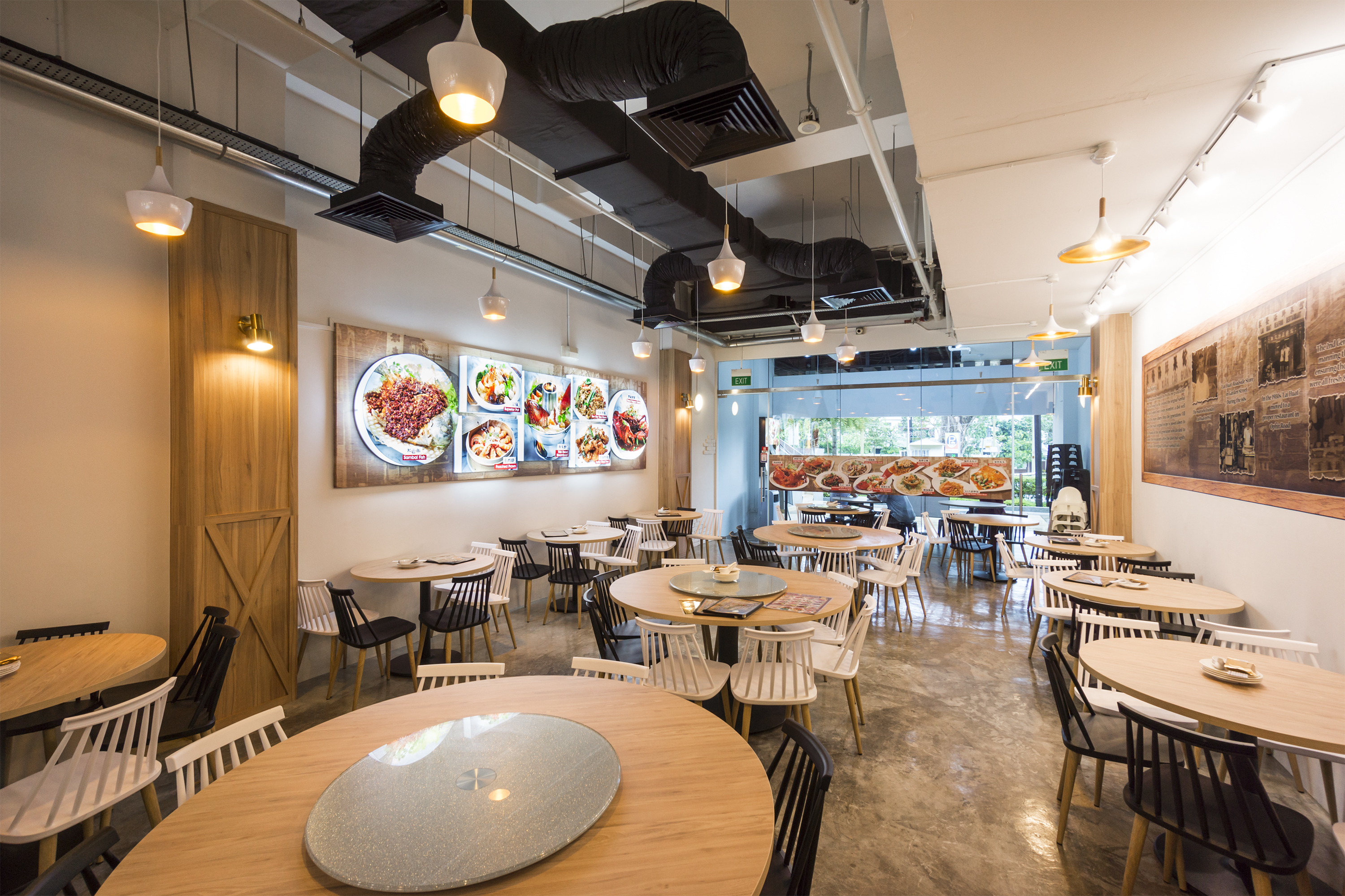 Oriental, Rustic Design - Commercial - F&B - Design by Flo Design Pte Ltd