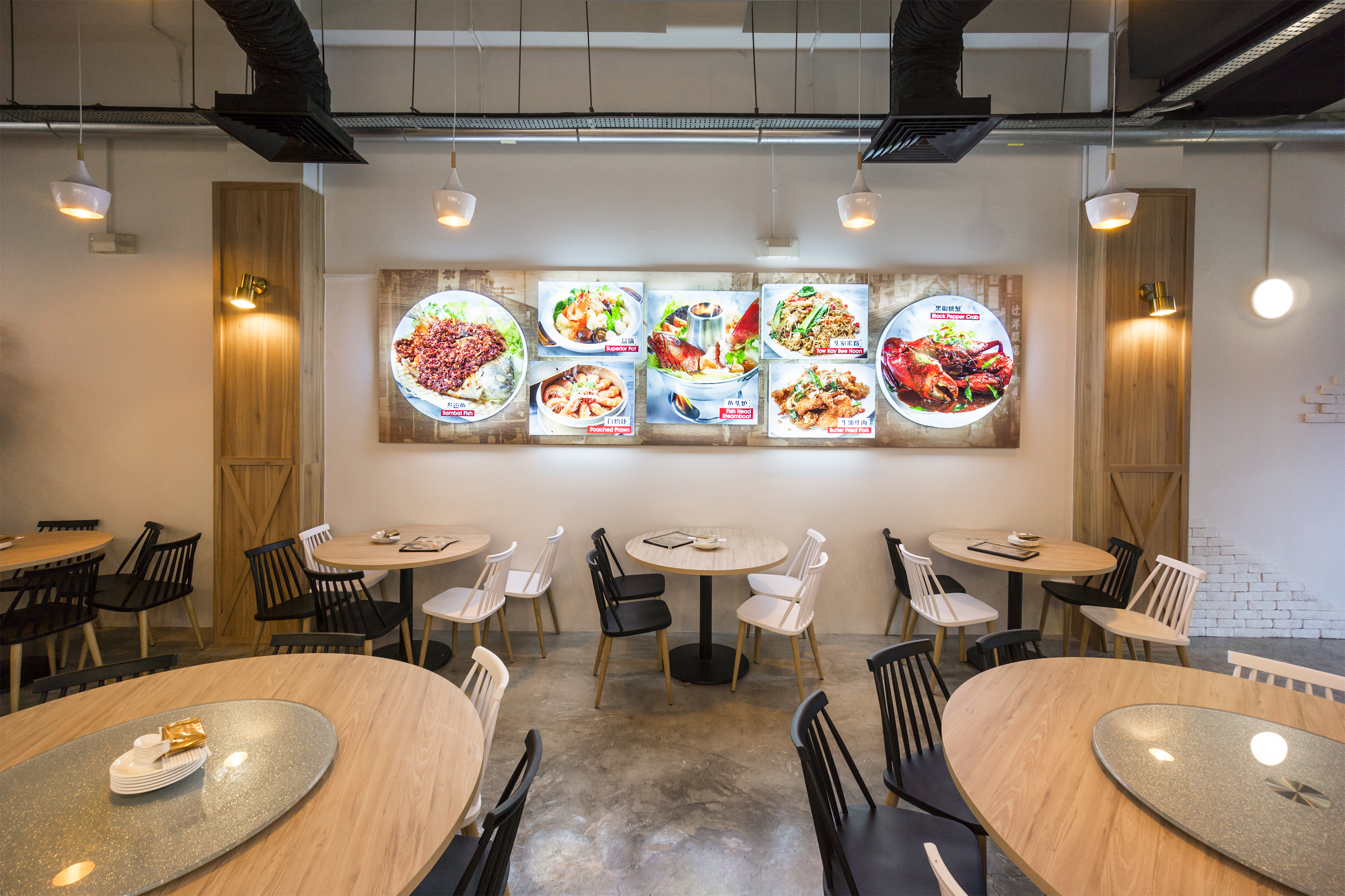 Oriental, Rustic Design - Commercial - F&B - Design by Flo Design Pte Ltd