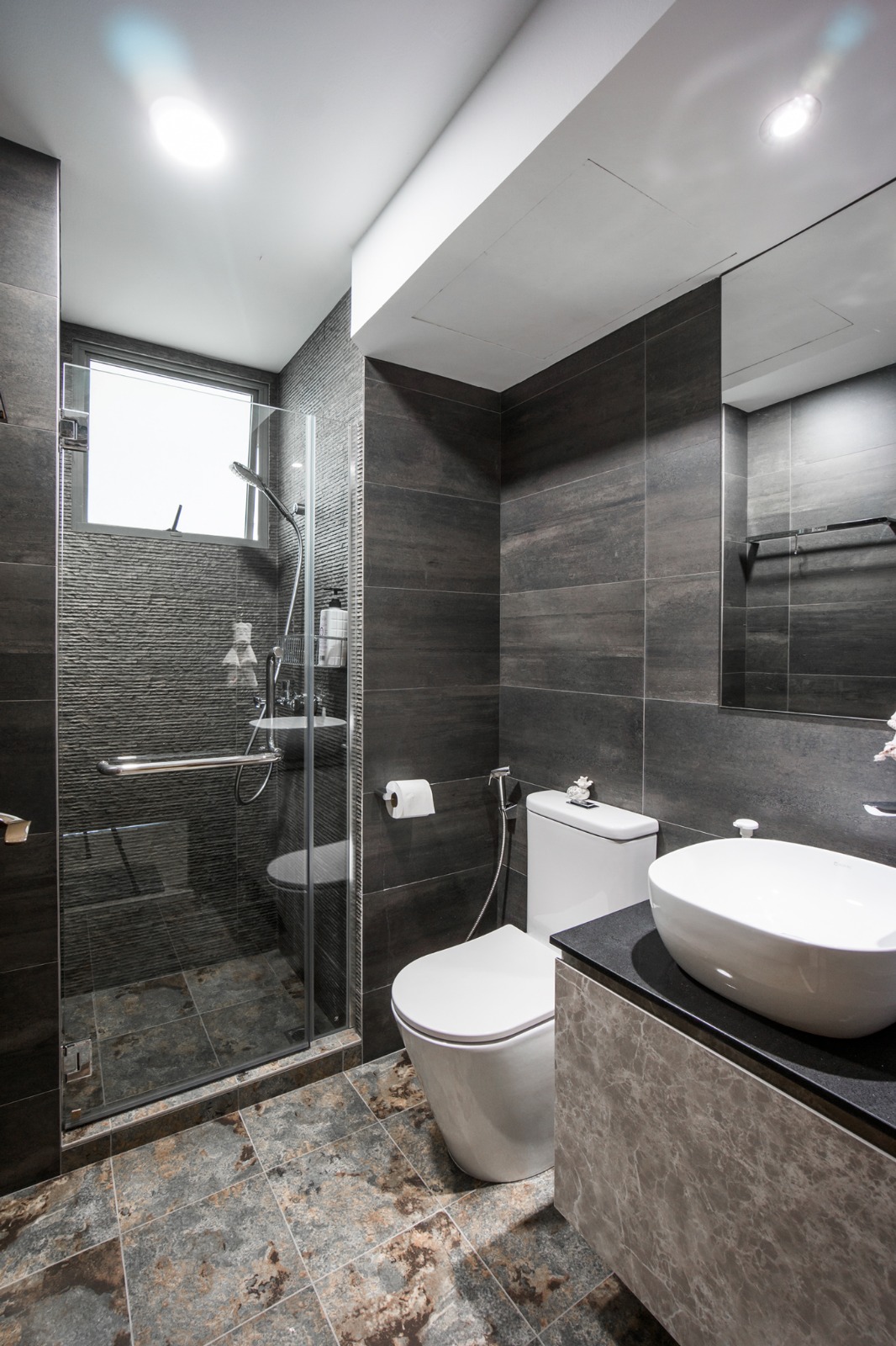 Contemporary Design - Bathroom - Condominium - Design by Flo Design Pte Ltd