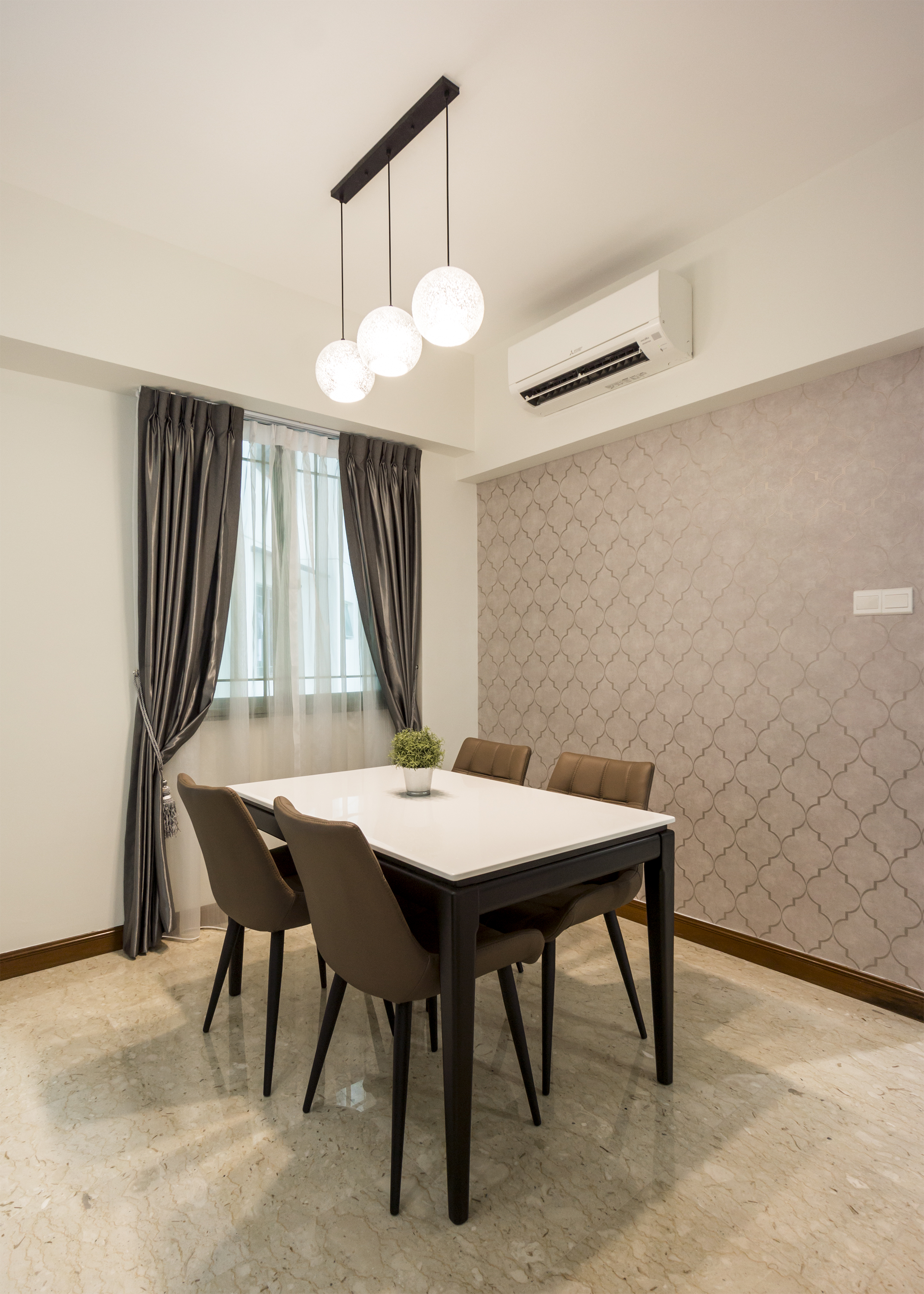 Contemporary, Modern Design - Dining Room - Condominium - Design by Flo Design Pte Ltd