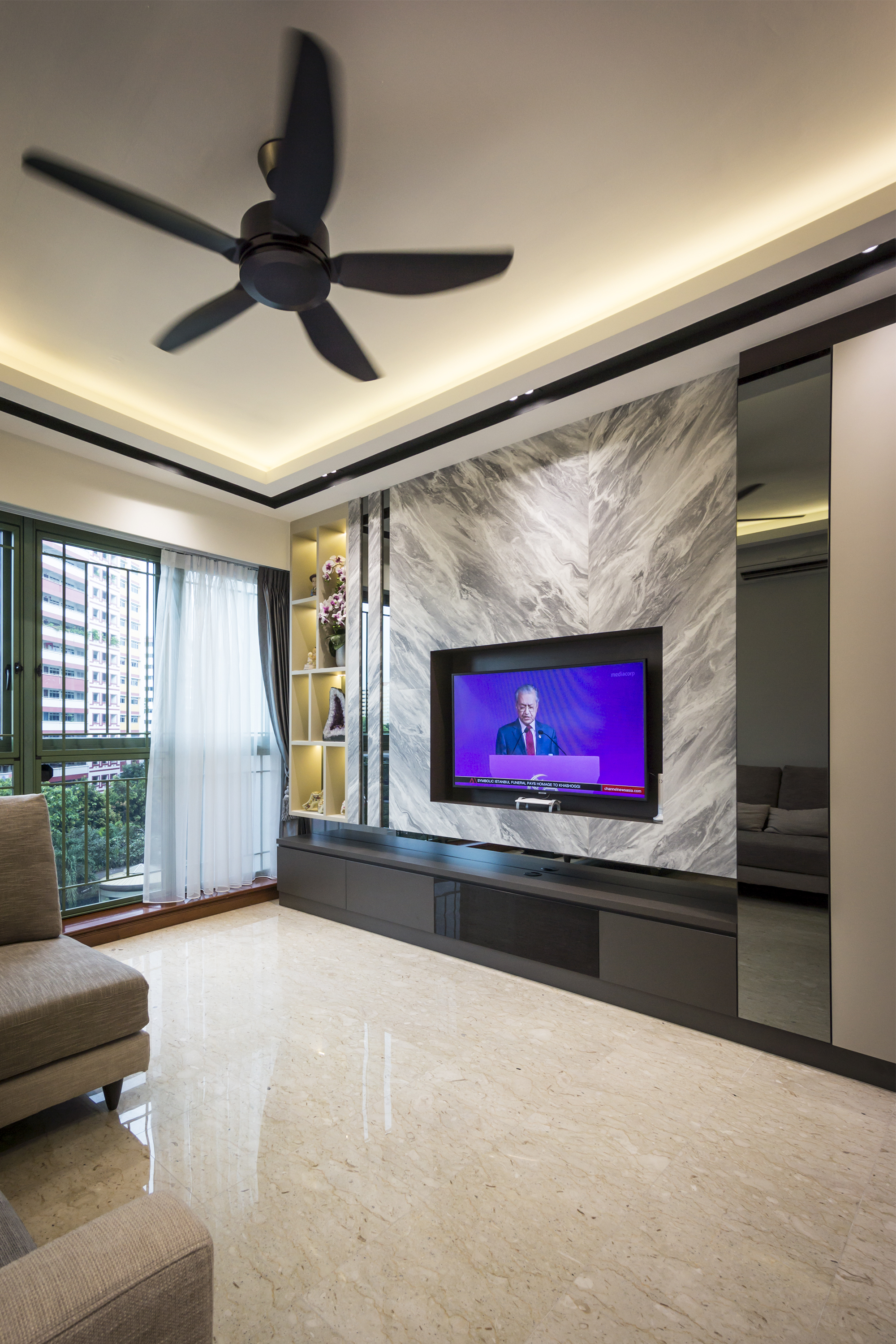 Contemporary, Modern Design - Living Room - Condominium - Design by Flo Design Pte Ltd