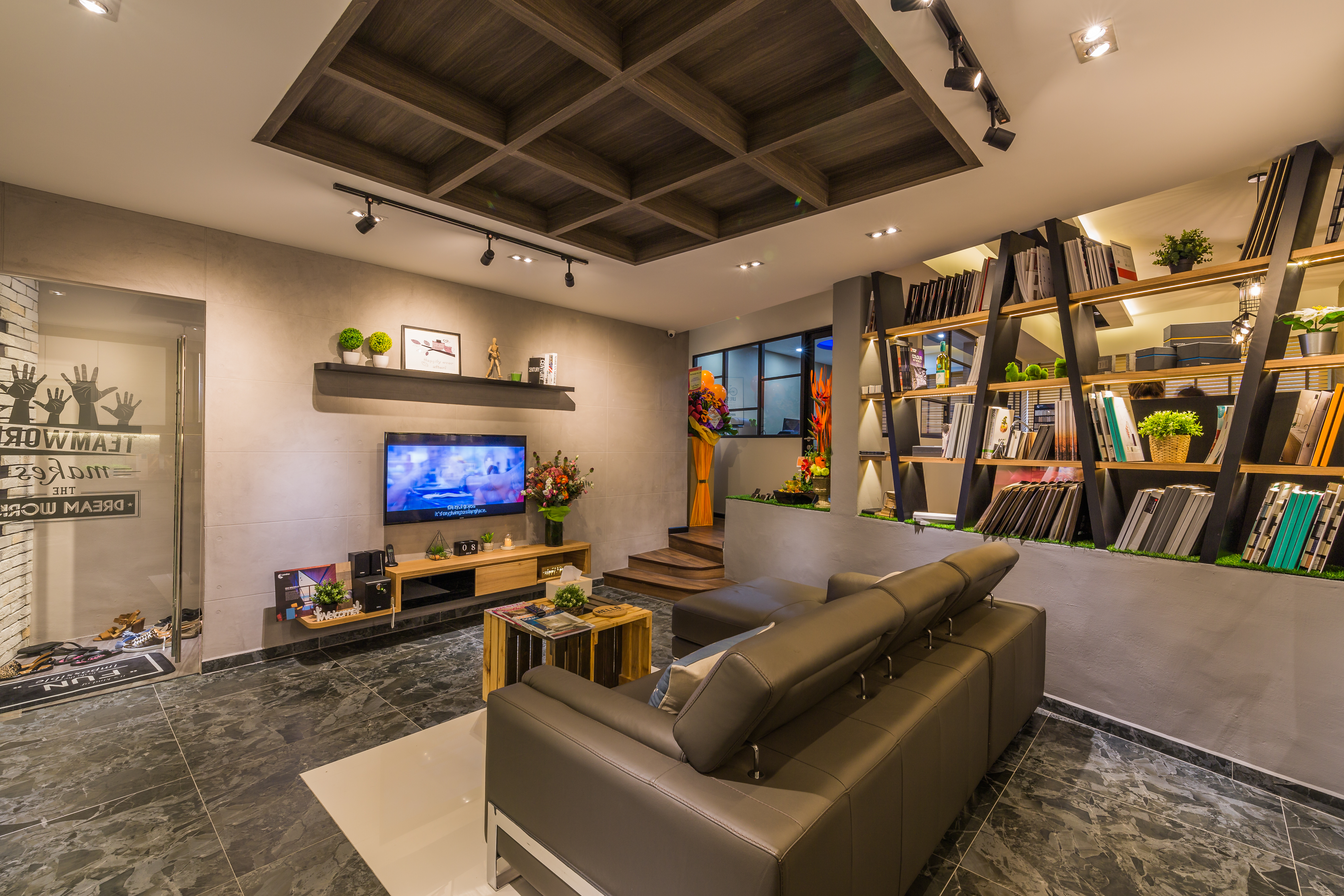 Contemporary, Modern, Scandinavian Design - Living Room - Office - Design by Flo Design Pte Ltd