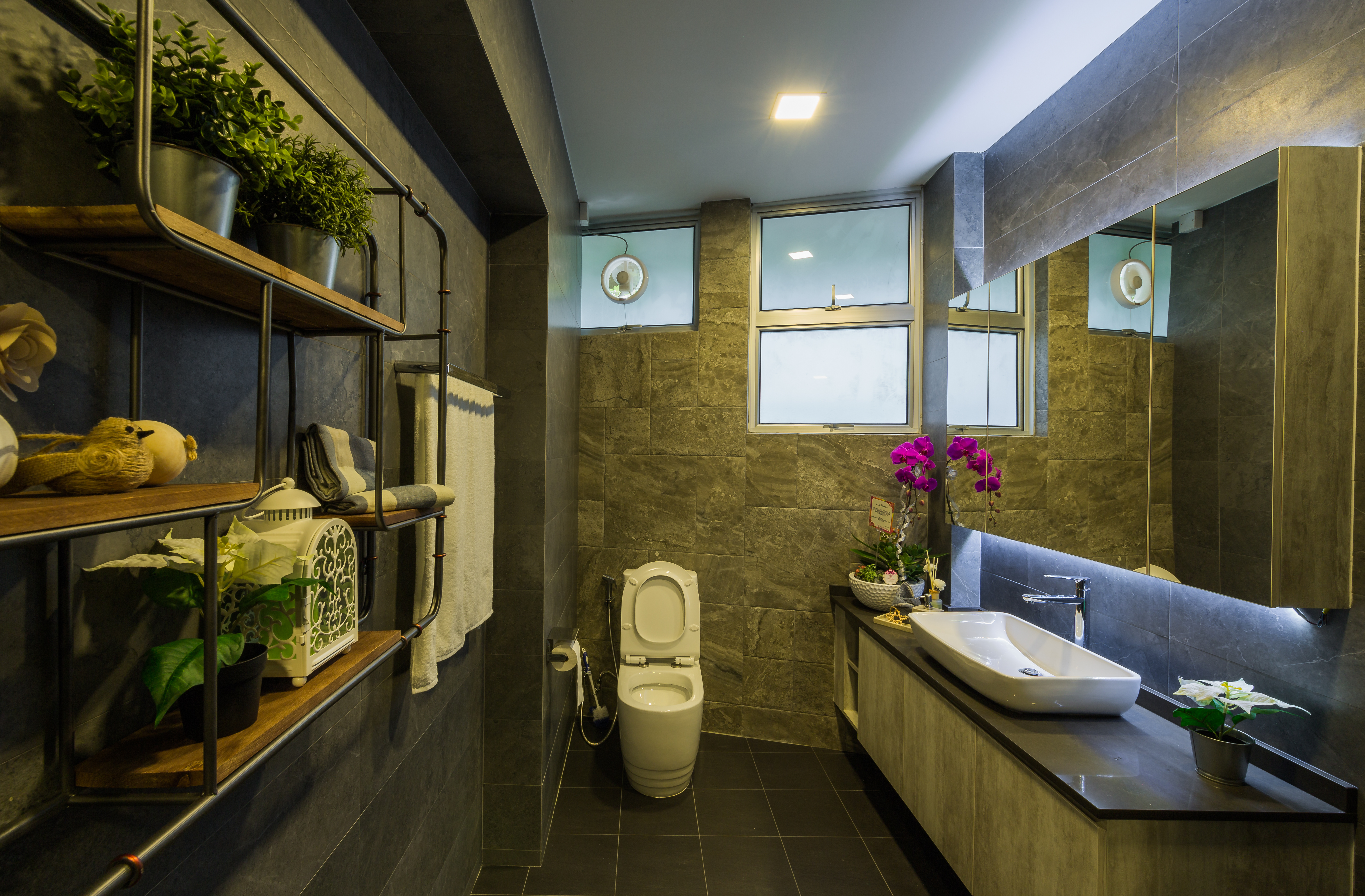 Contemporary, Modern, Scandinavian Design - Bathroom - Office - Design by Flo Design Pte Ltd