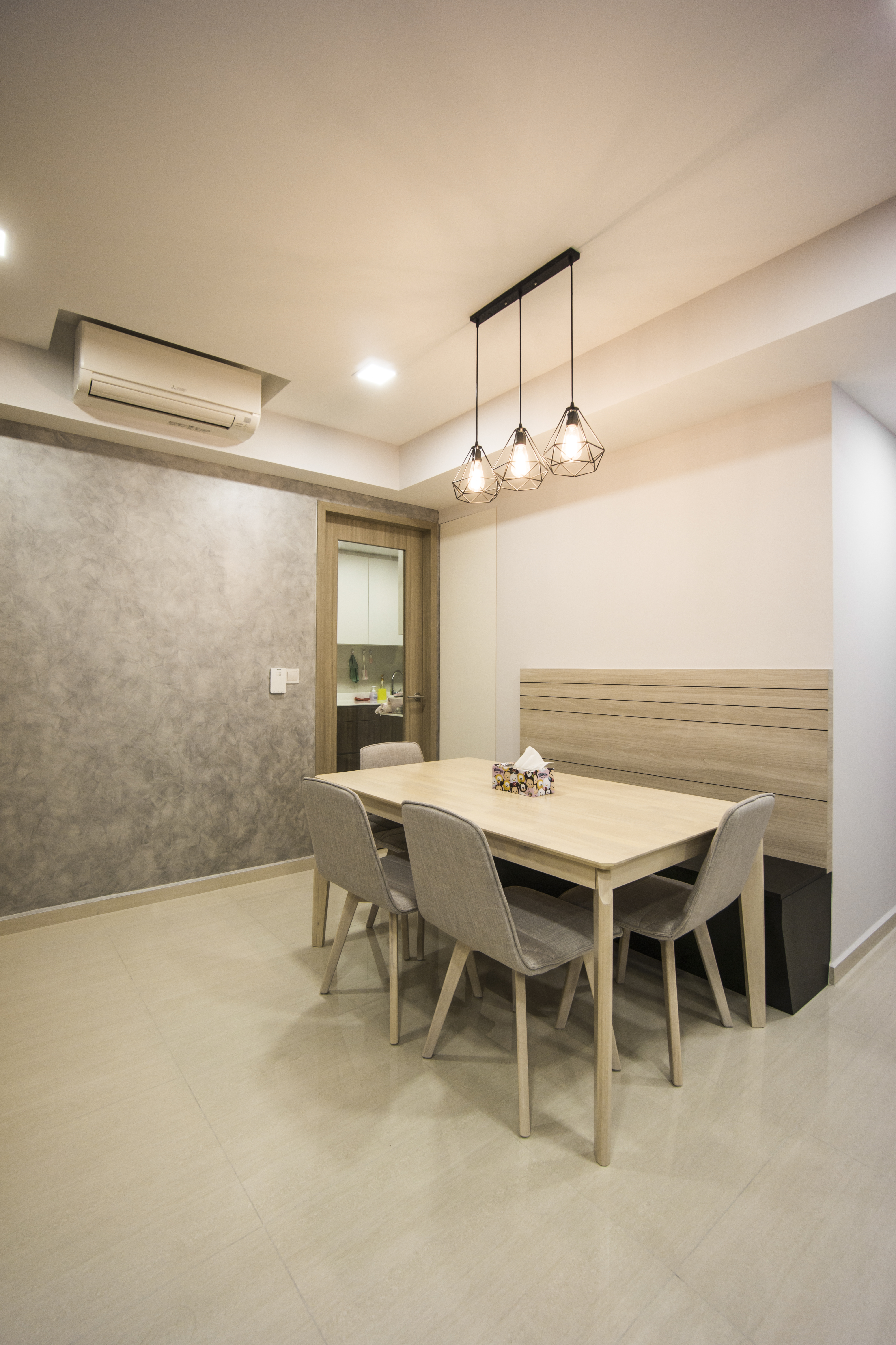 Contemporary, Modern, Scandinavian Design - Dining Room - Condominium - Design by Flo Design Pte Ltd