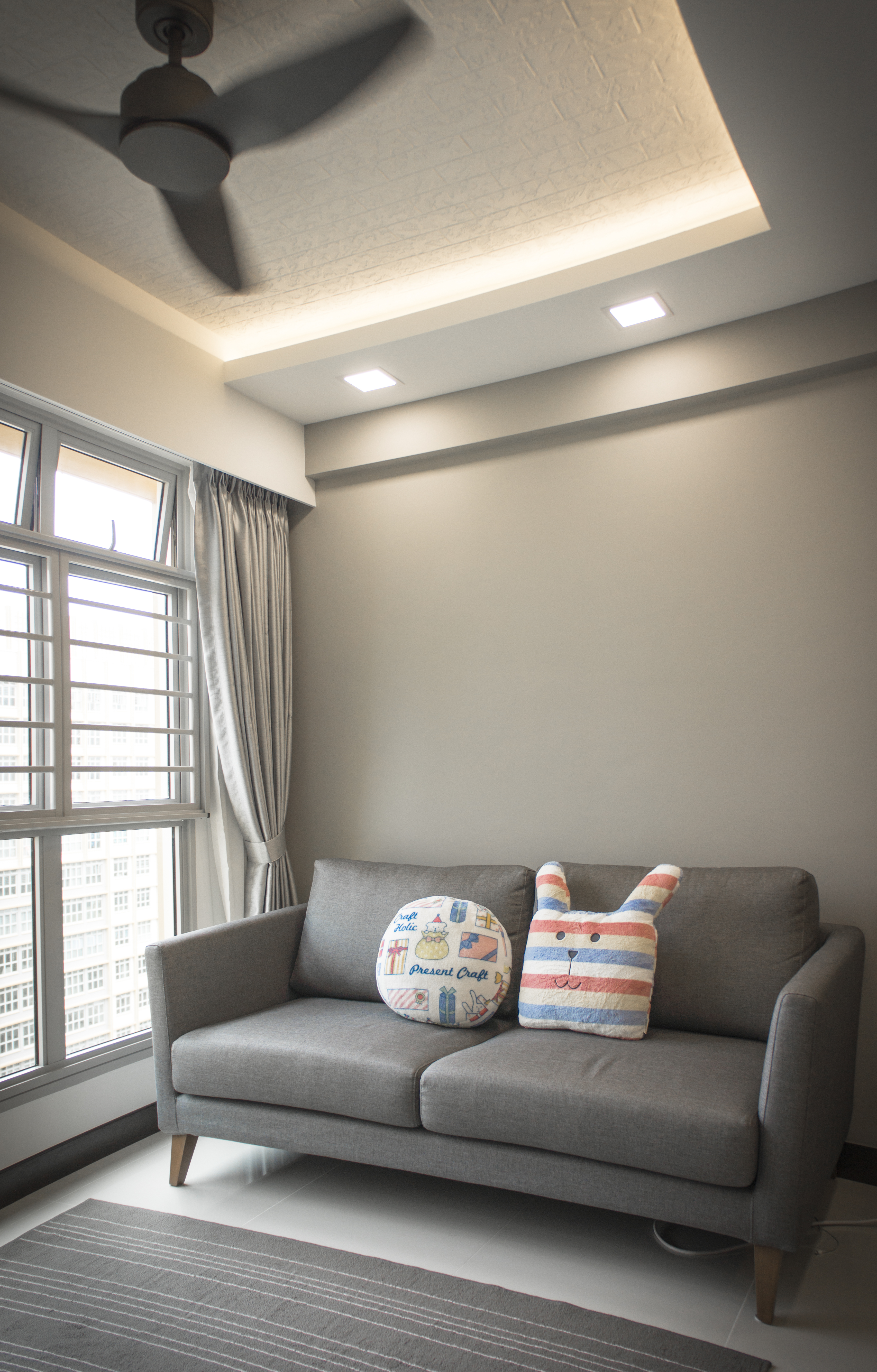 Scandinavian Design - Living Room - HDB 4 Room - Design by Flo Design Pte Ltd