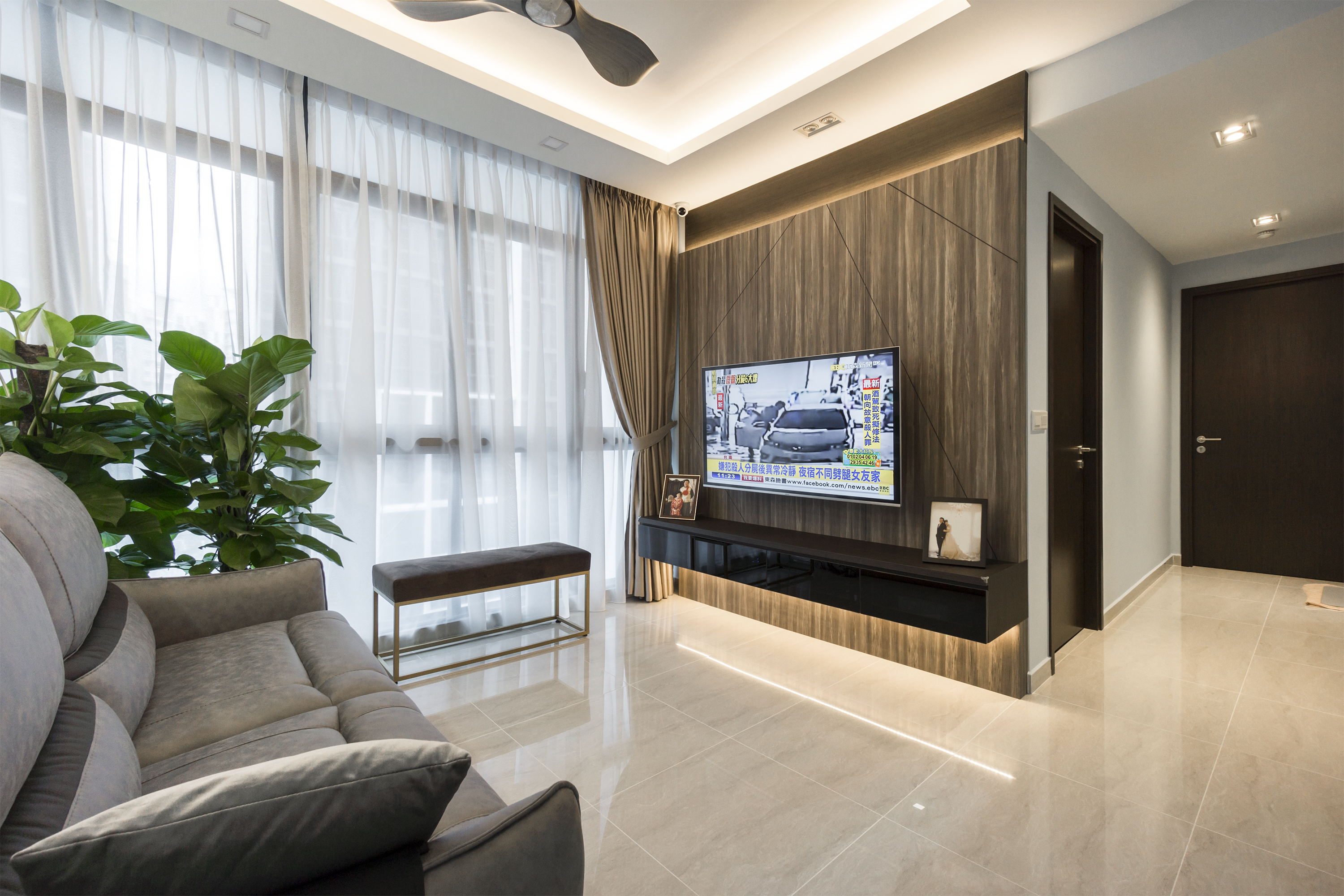 Contemporary, Minimalist, Modern Design - Living Room - Condominium - Design by Flo Design Pte Ltd