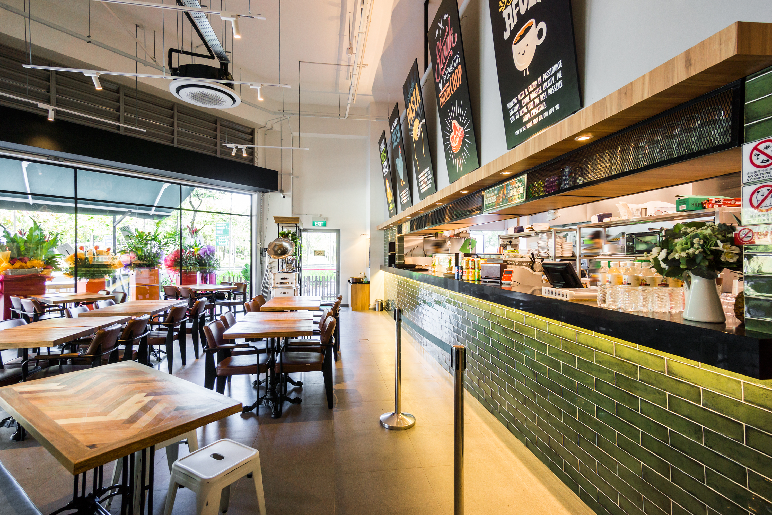 Industrial, Rustic, Scandinavian Design - Commercial - F&B - Design by Flo Design Pte Ltd