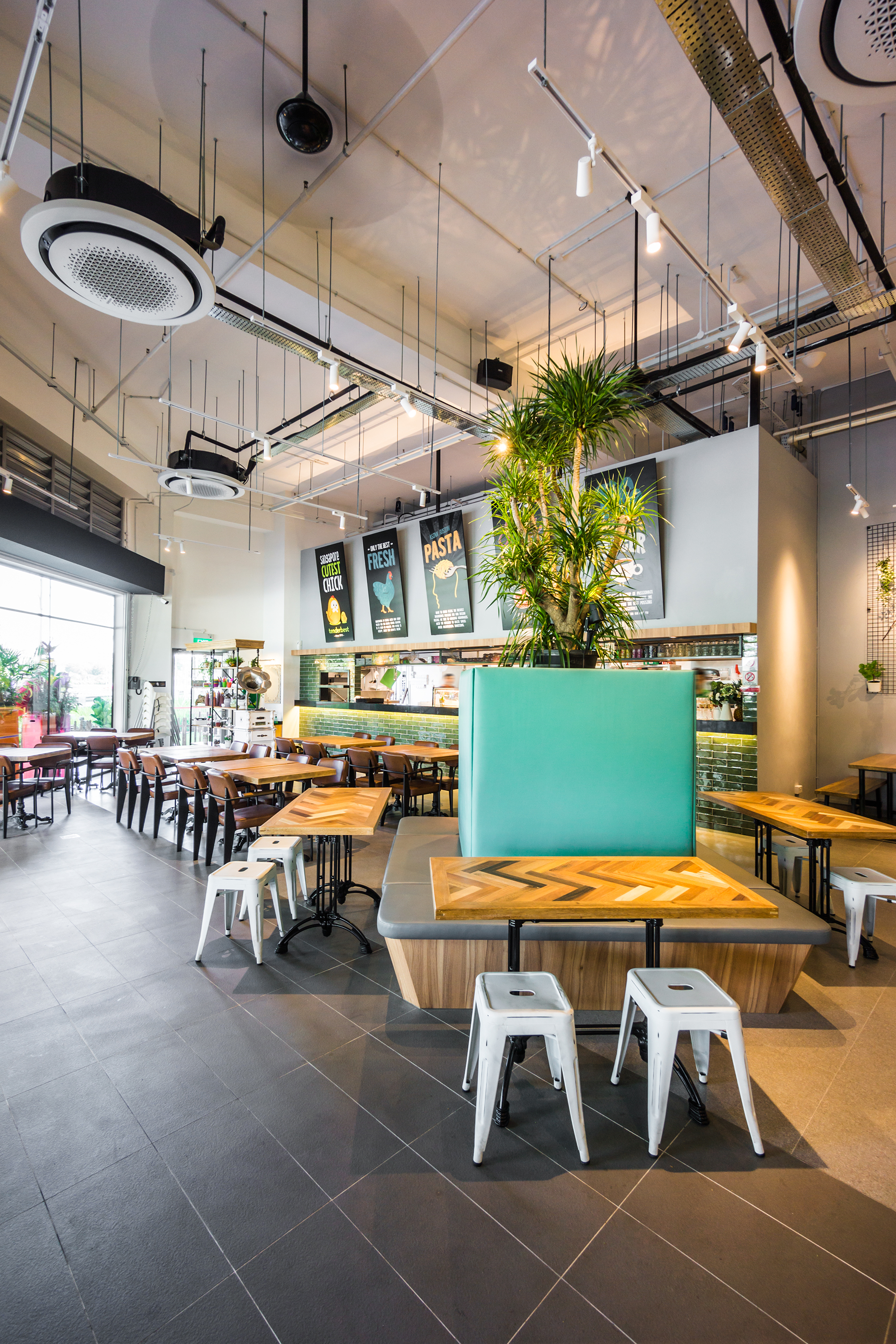 Industrial, Rustic, Scandinavian Design - Commercial - F&B - Design by Flo Design Pte Ltd