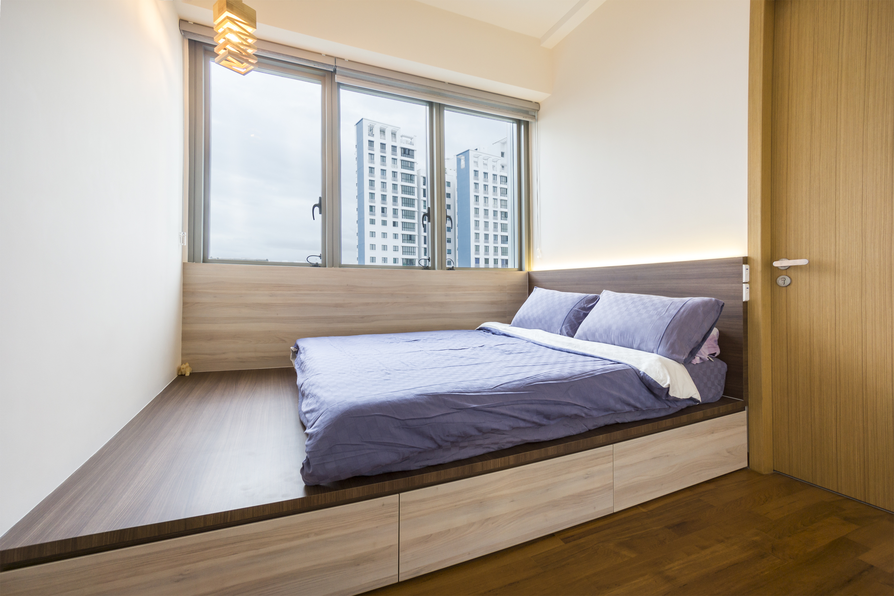 Contemporary, Minimalist, Modern Design - Bedroom - Condominium - Design by Flo Design Pte Ltd