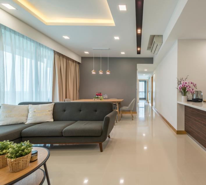 Contemporary, Modern, Scandinavian Design - Living Room - Condominium - Design by Flo Design Pte Ltd