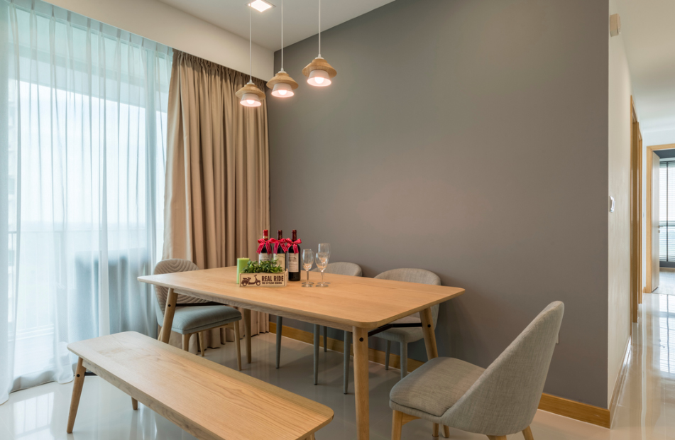 Contemporary, Modern, Scandinavian Design - Dining Room - Condominium - Design by Flo Design Pte Ltd