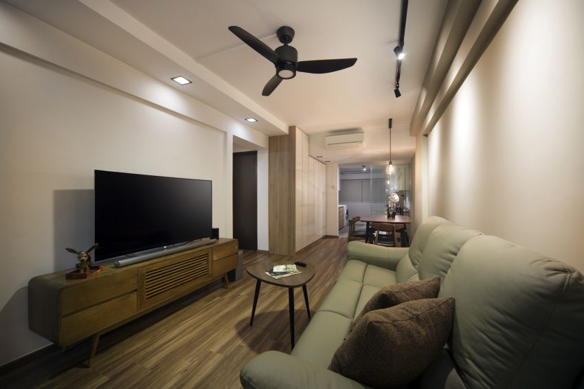 Contemporary, Scandinavian Design - Living Room - HDB 3 Room - Design by form & space pte ltd