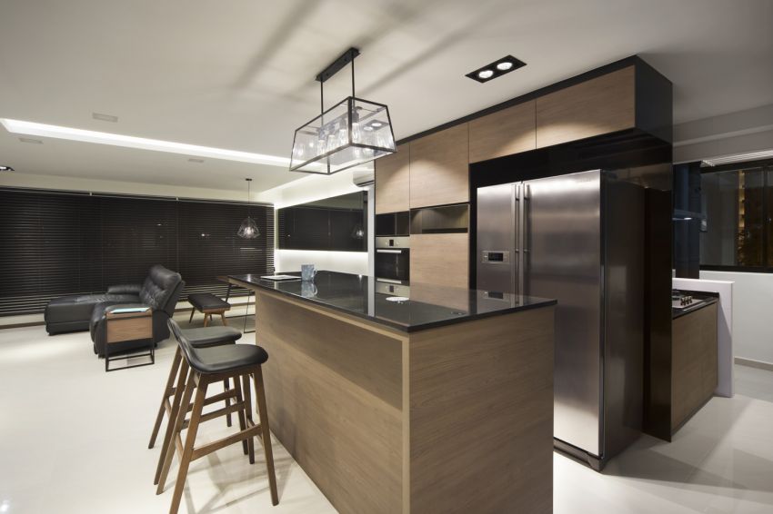 Contemporary Design - Dining Room - HDB 5 Room - Design by form & space pte ltd