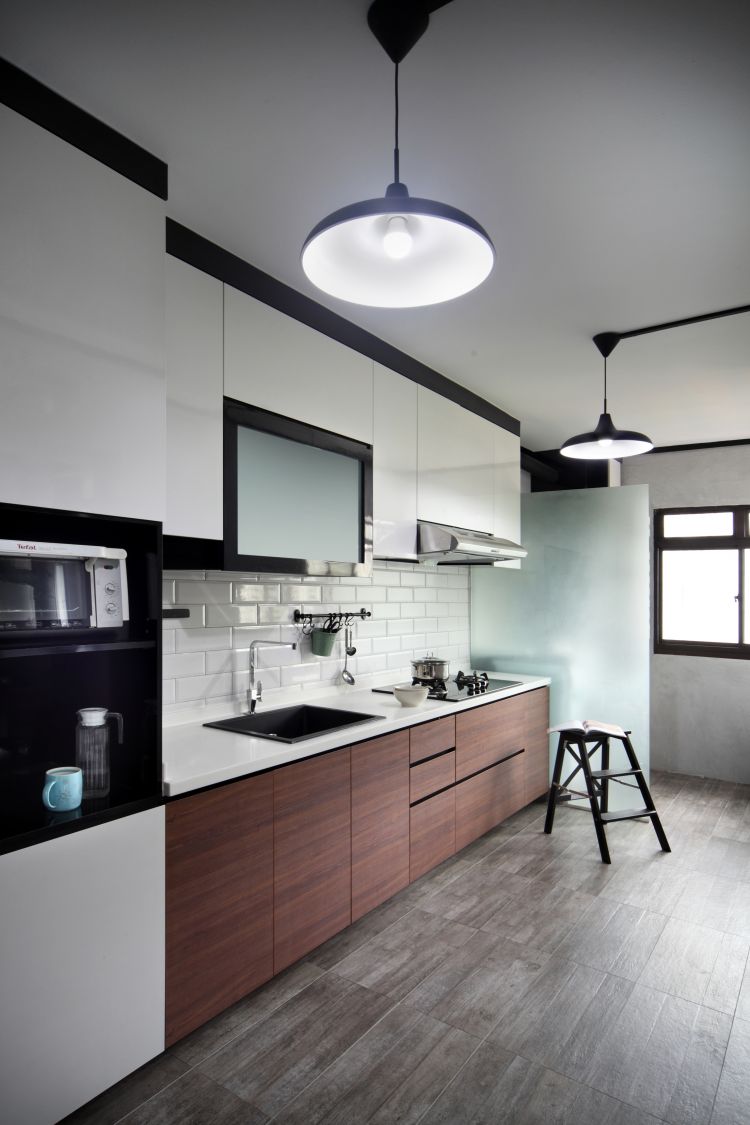 Contemporary, Scandinavian Design - Kitchen - HDB 4 Room - Design by form & space pte ltd