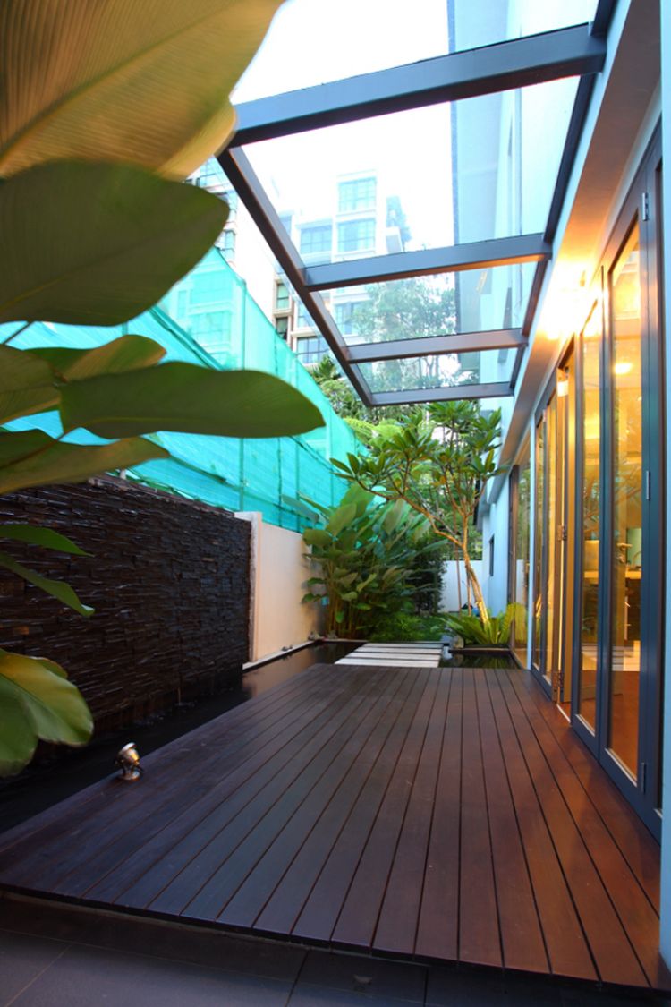 Contemporary, Modern Design - Balcony - Landed House - Design by form & space pte ltd