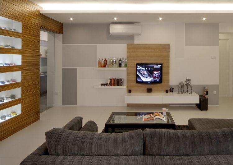 Modern, Scandinavian Design - Living Room - HDB 5 Room - Design by Fuse Concept Pte Ltd