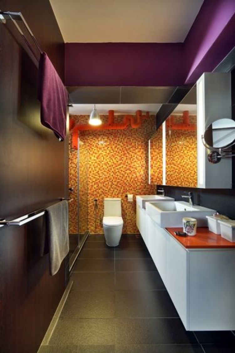 Contemporary, Modern Design - Bathroom - HDB 5 Room - Design by Fuse Concept Pte Ltd