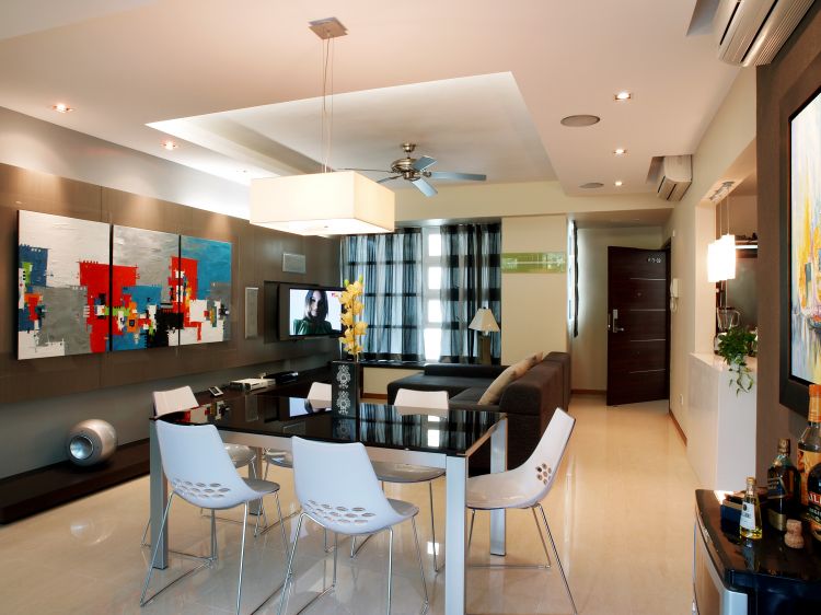 Eclectic, Modern Design - Dining Room - Condominium - Design by Fuse Concept Pte Ltd
