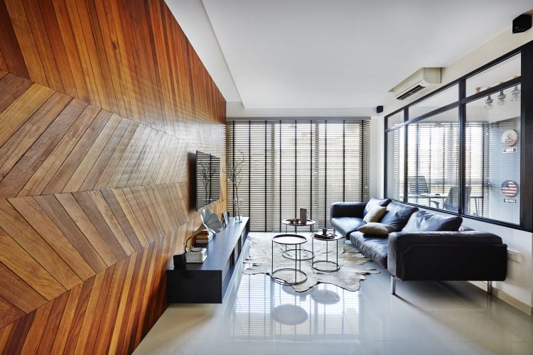 Contemporary, Scandinavian Design - Living Room - Condominium - Design by Fuse Concept Pte Ltd