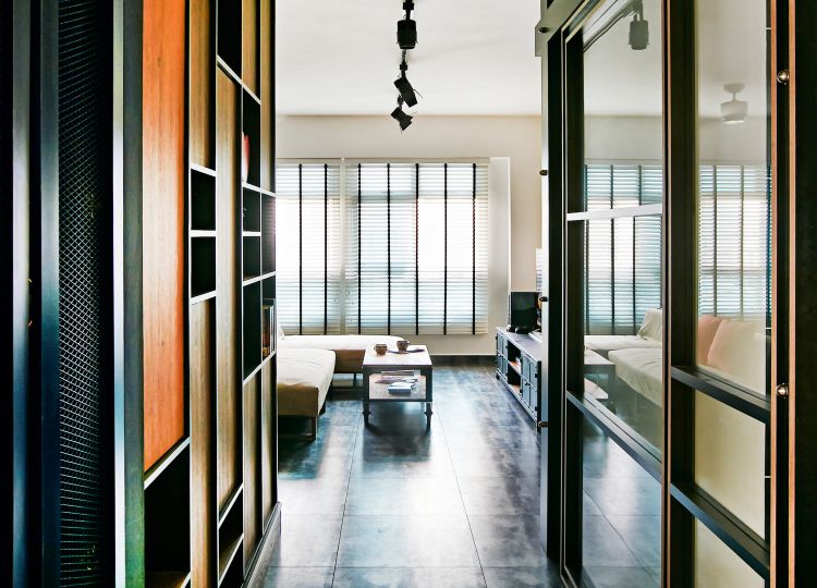Contemporary, Modern Design - Living Room - HDB 5 Room - Design by Fuse Concept Pte Ltd
