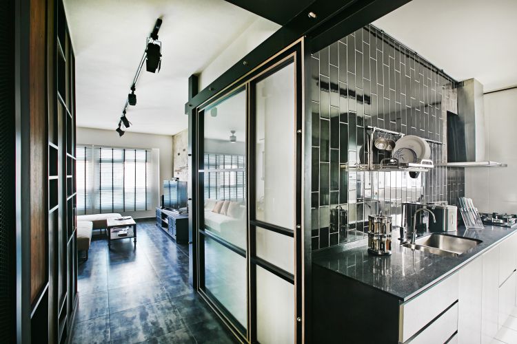 Contemporary, Modern Design - Kitchen - HDB 5 Room - Design by Fuse Concept Pte Ltd