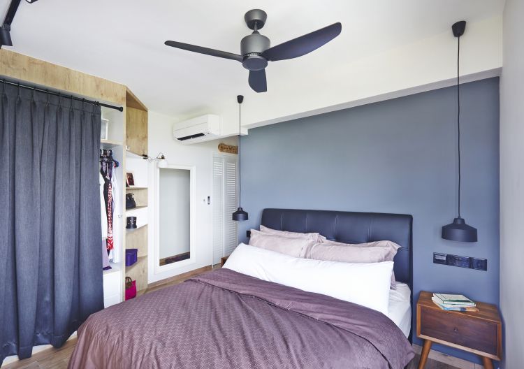 Modern, Scandinavian Design - Bedroom - HDB 4 Room - Design by Fuse Concept Pte Ltd