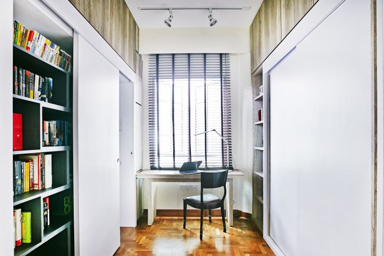 Eclectic, Modern Design - Study Room - Condominium - Design by Fuse Concept Pte Ltd