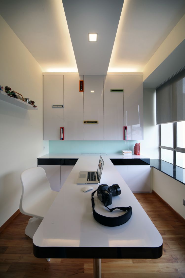 Modern, Scandinavian Design - Study Room - Landed House - Design by Fuse Concept Pte Ltd