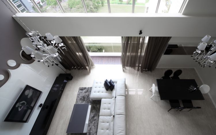 Modern, Scandinavian Design - Living Room - Condominium - Design by Fuse Concept Pte Ltd