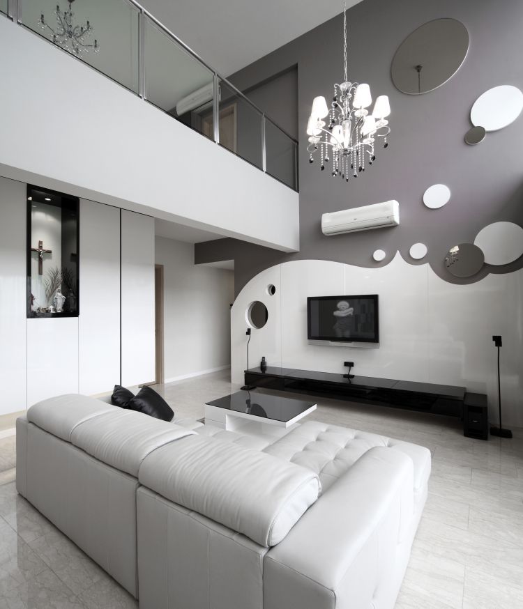 Modern, Scandinavian Design - Living Room - Condominium - Design by Fuse Concept Pte Ltd