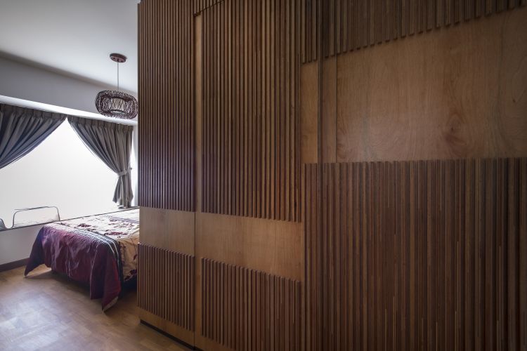 Modern, Scandinavian Design - Bedroom - HDB 5 Room - Design by Fuse Concept Pte Ltd