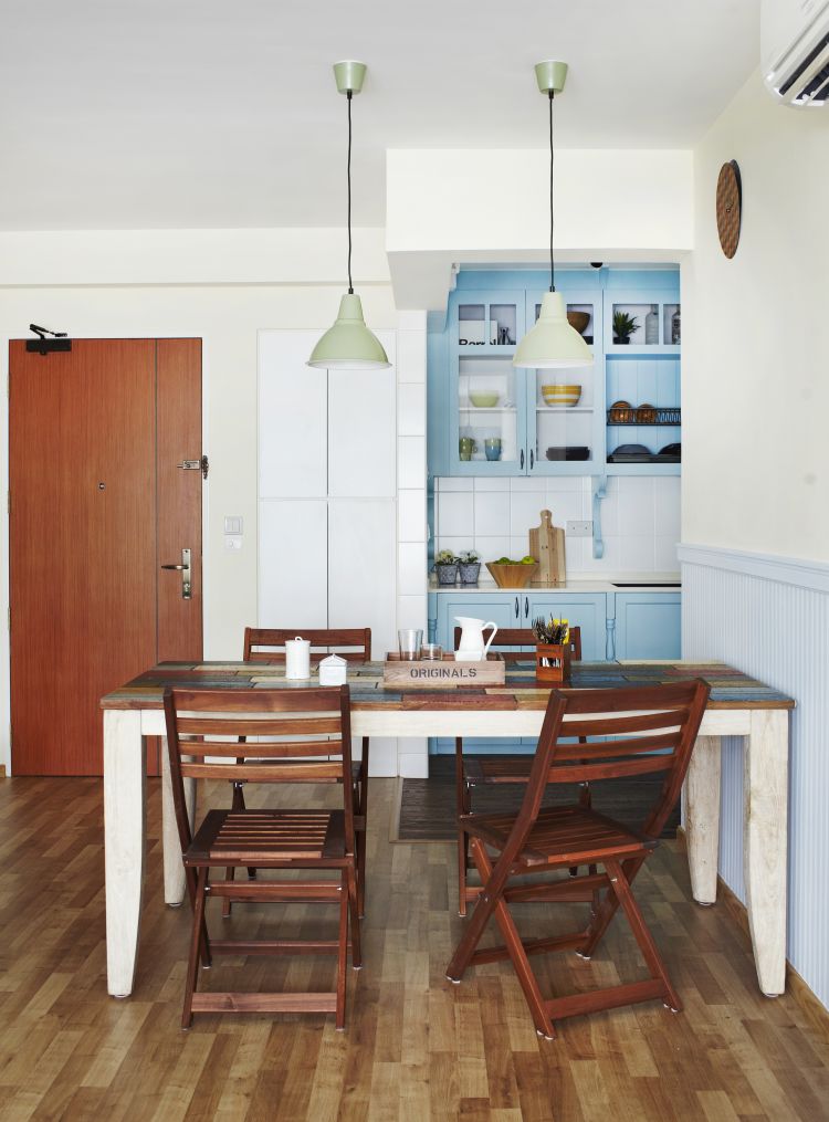 Modern, Scandinavian Design - Dining Room - HDB 4 Room - Design by Fuse Concept Pte Ltd