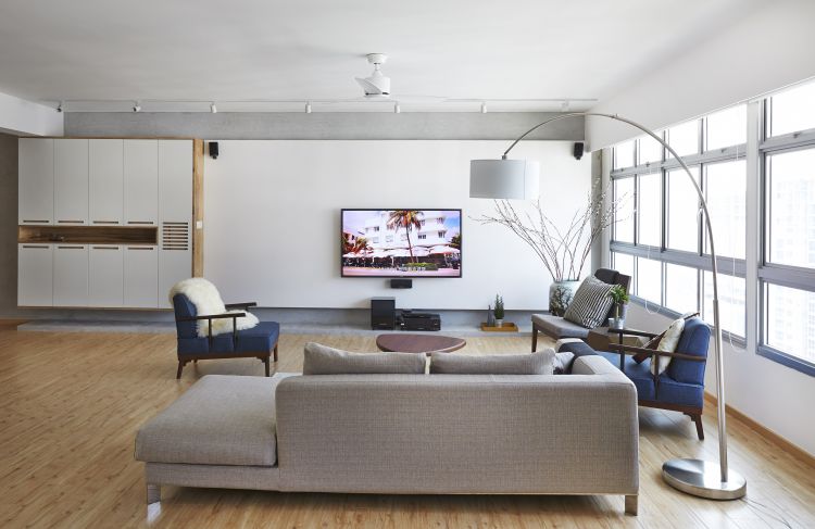 Modern, Scandinavian Design - Living Room - HDB 4 Room - Design by Fuse Concept Pte Ltd
