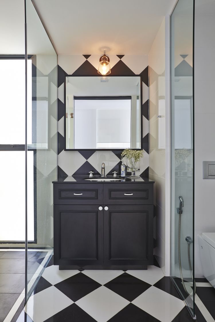 Contemporary, Modern Design - Bathroom - Condominium - Design by Fuse Concept Pte Ltd