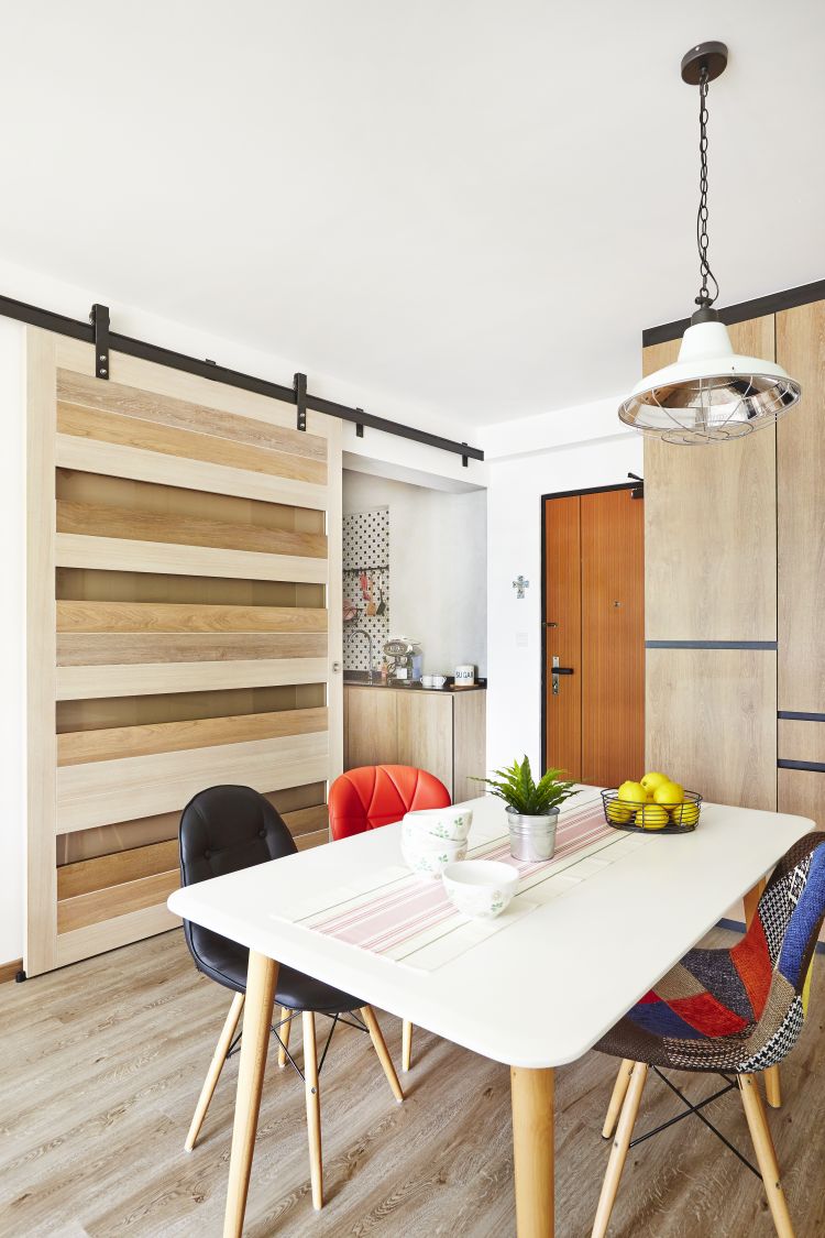 Modern, Scandinavian Design - Dining Room - HDB 4 Room - Design by Fuse Concept Pte Ltd
