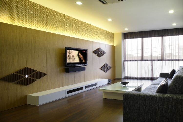Contemporary, Modern Design - Entertainment Room - Landed House - Design by Fuse Concept Pte Ltd