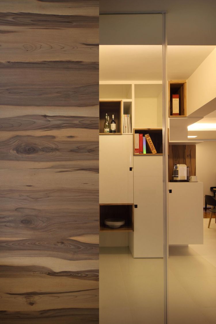 Modern, Scandinavian Design - Living Room - HDB Executive Apartment - Design by Fuse Concept Pte Ltd